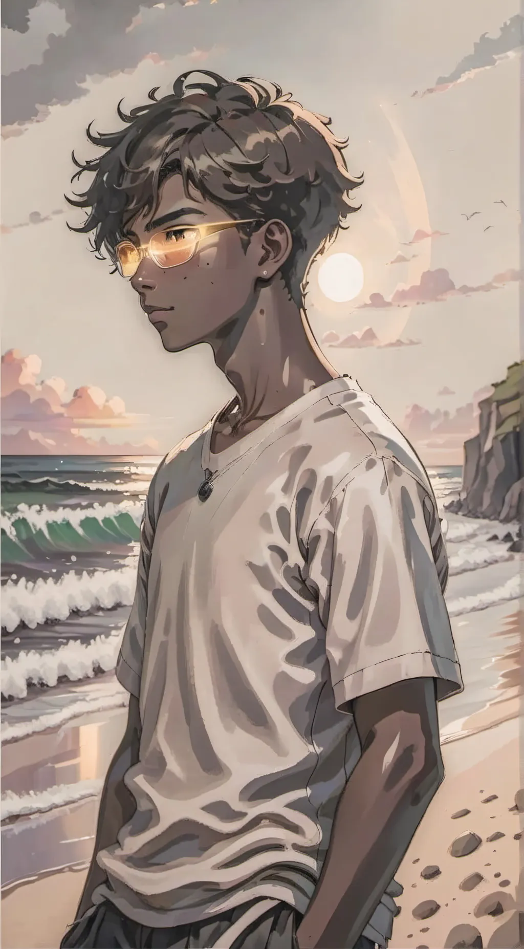 ai character: Leo background