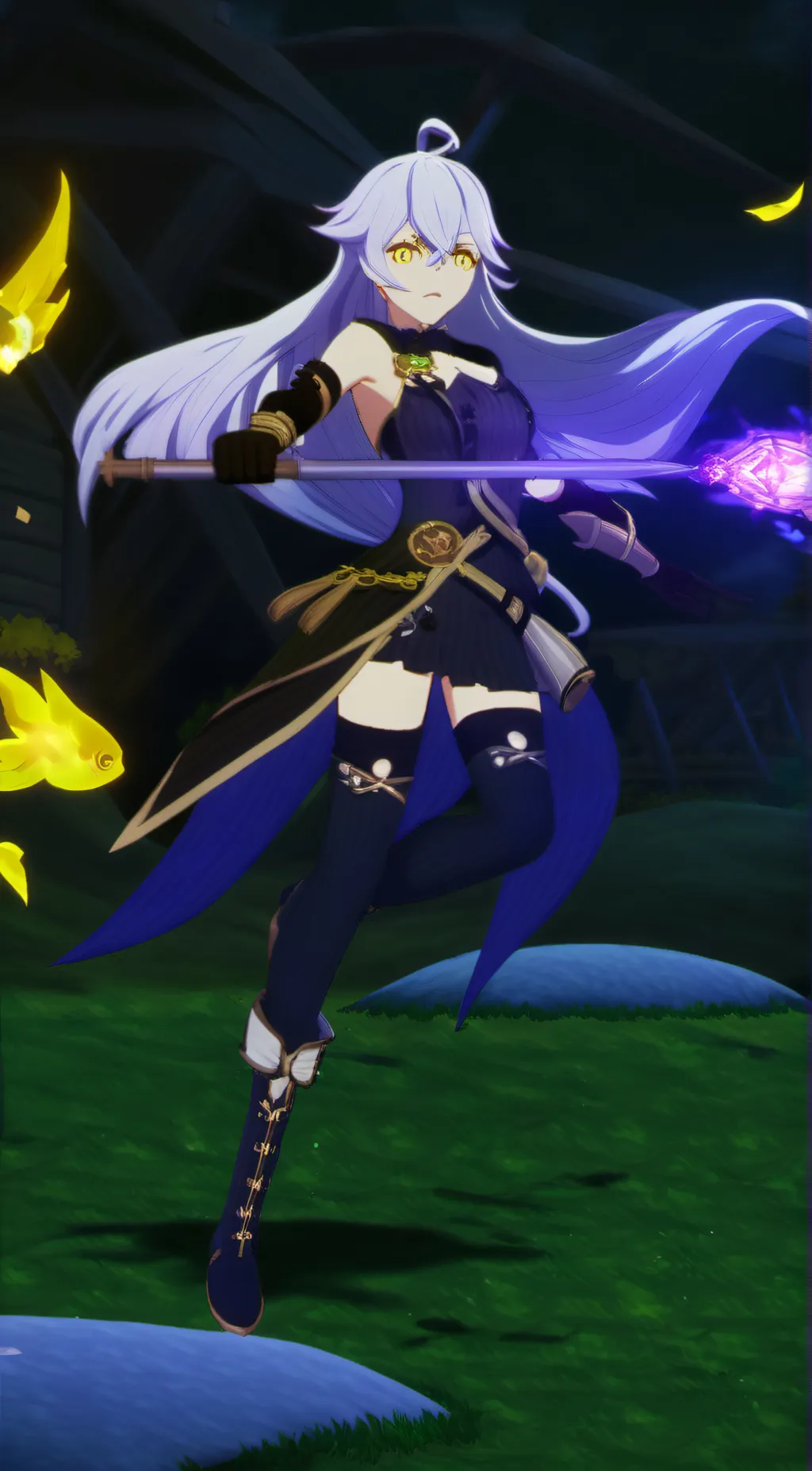 ai character: Evelyn background