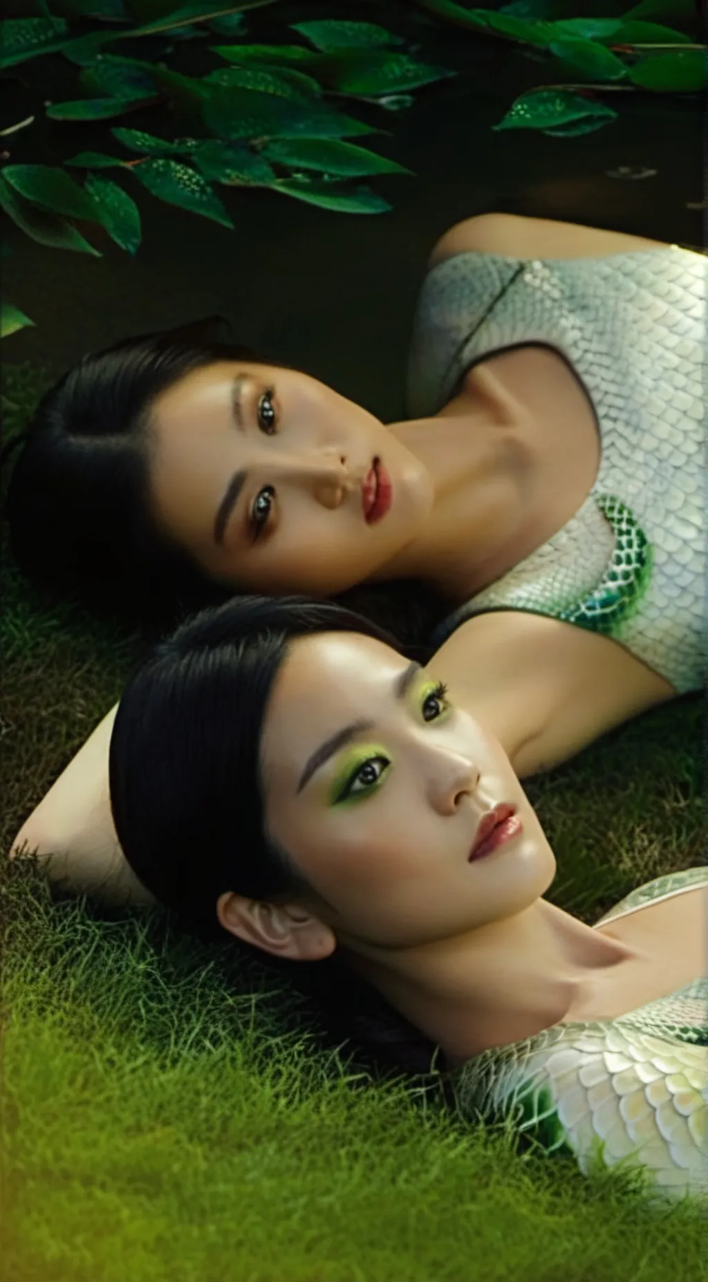 ai character: Bai Suzhen  background