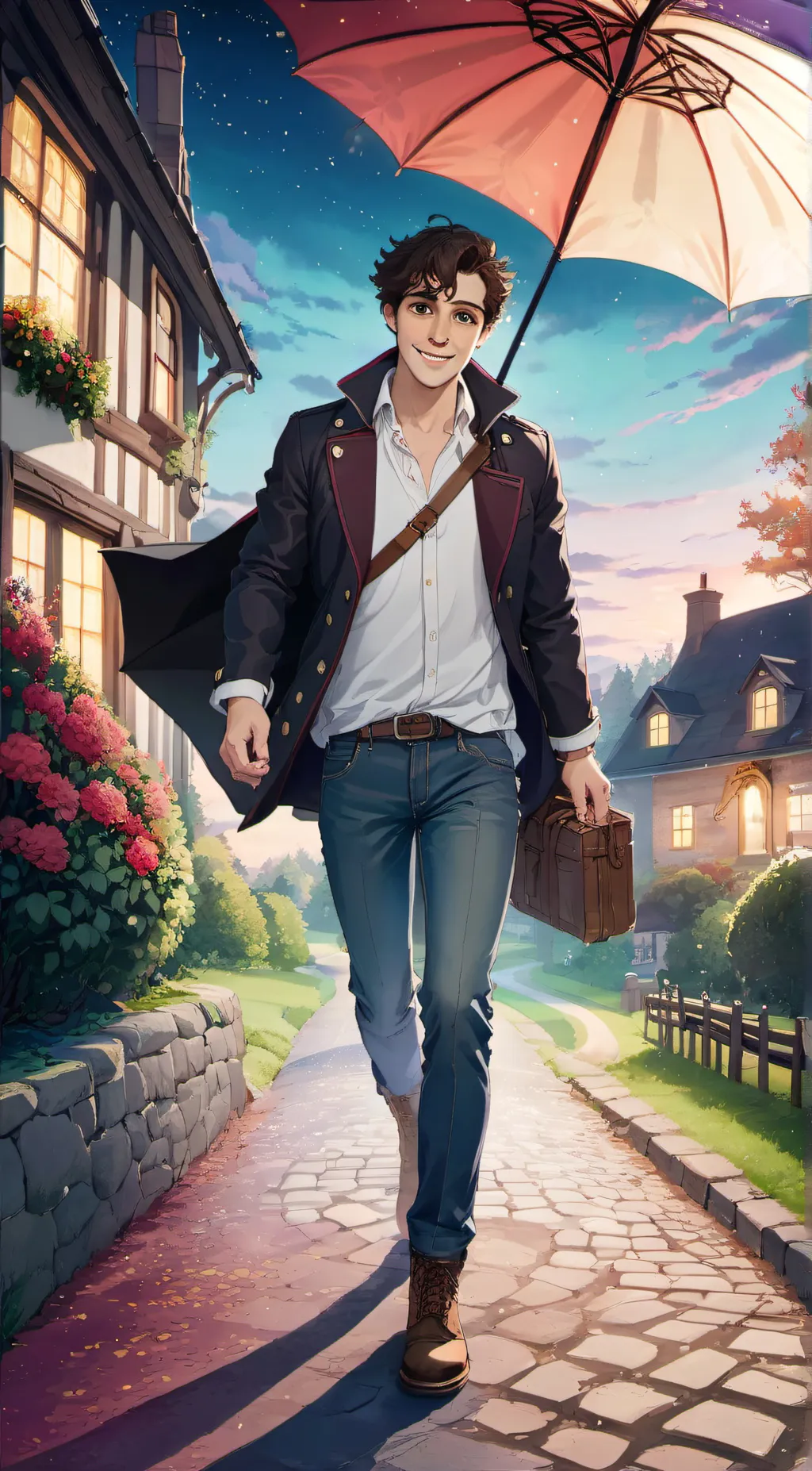 ai character: Wilbur the great background