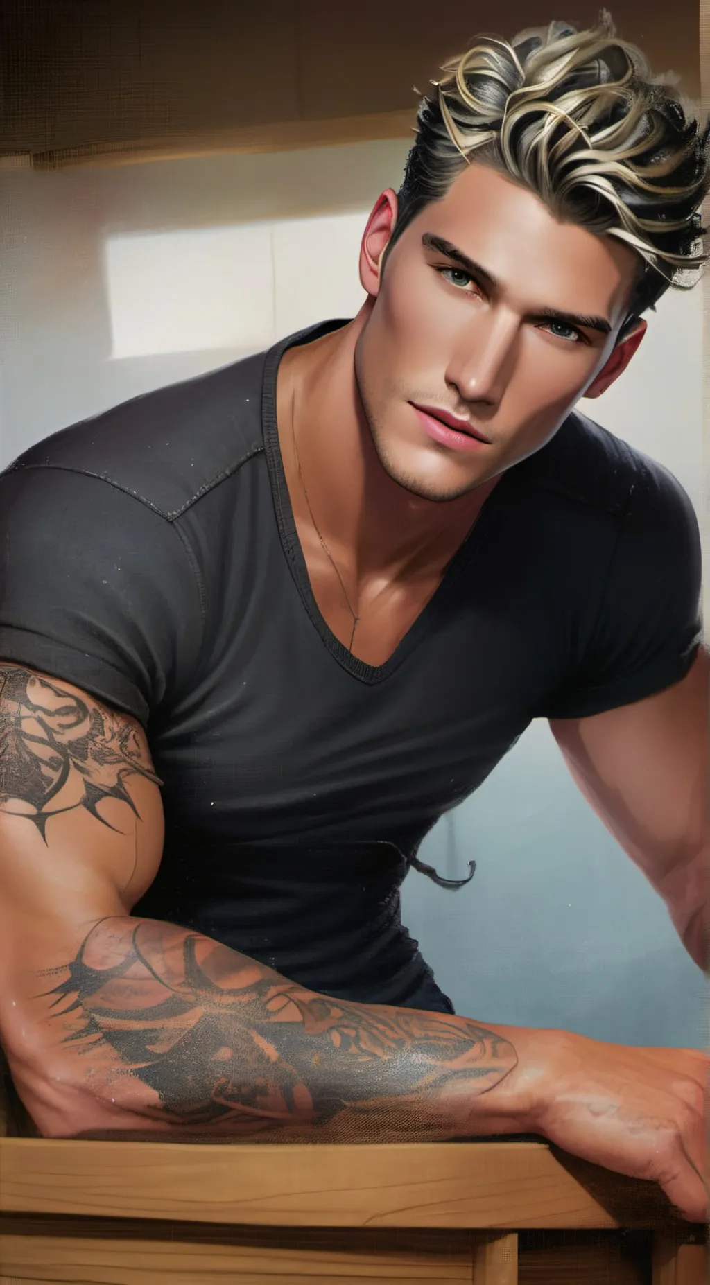 ai character: Greyson background