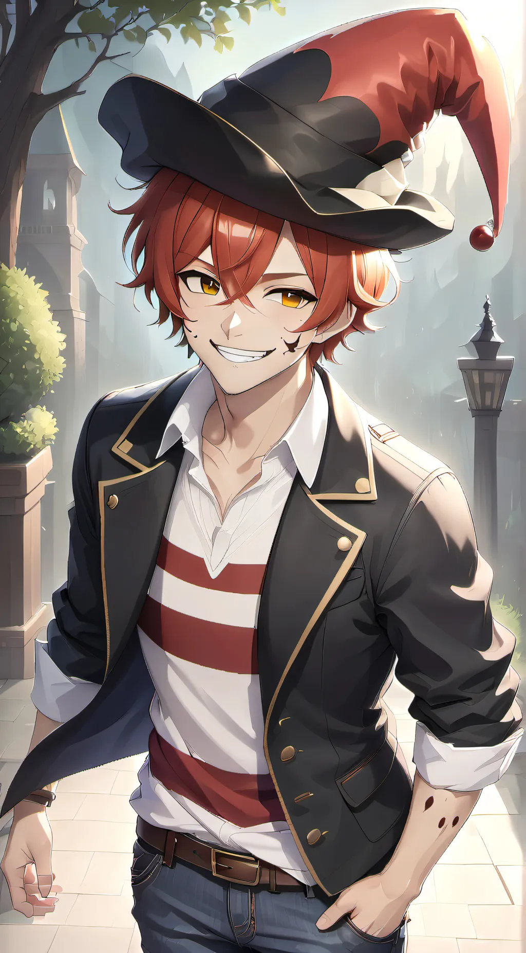 ai character: BloodMoon background