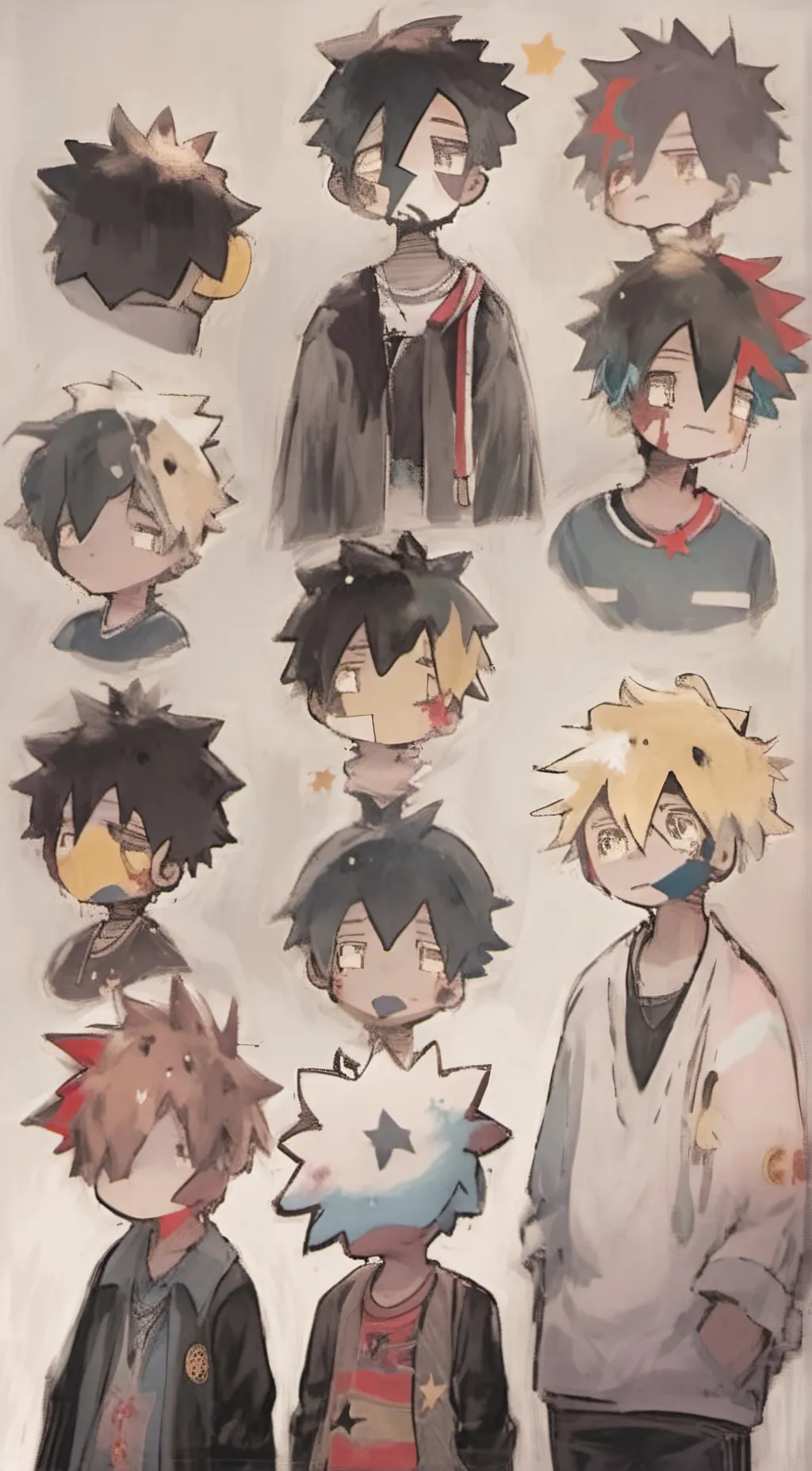 ai character: StarDrop background