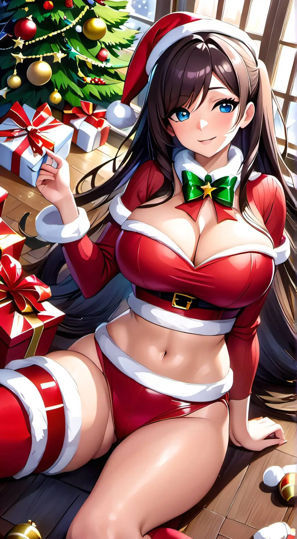 ai character: Alexa Kringle background