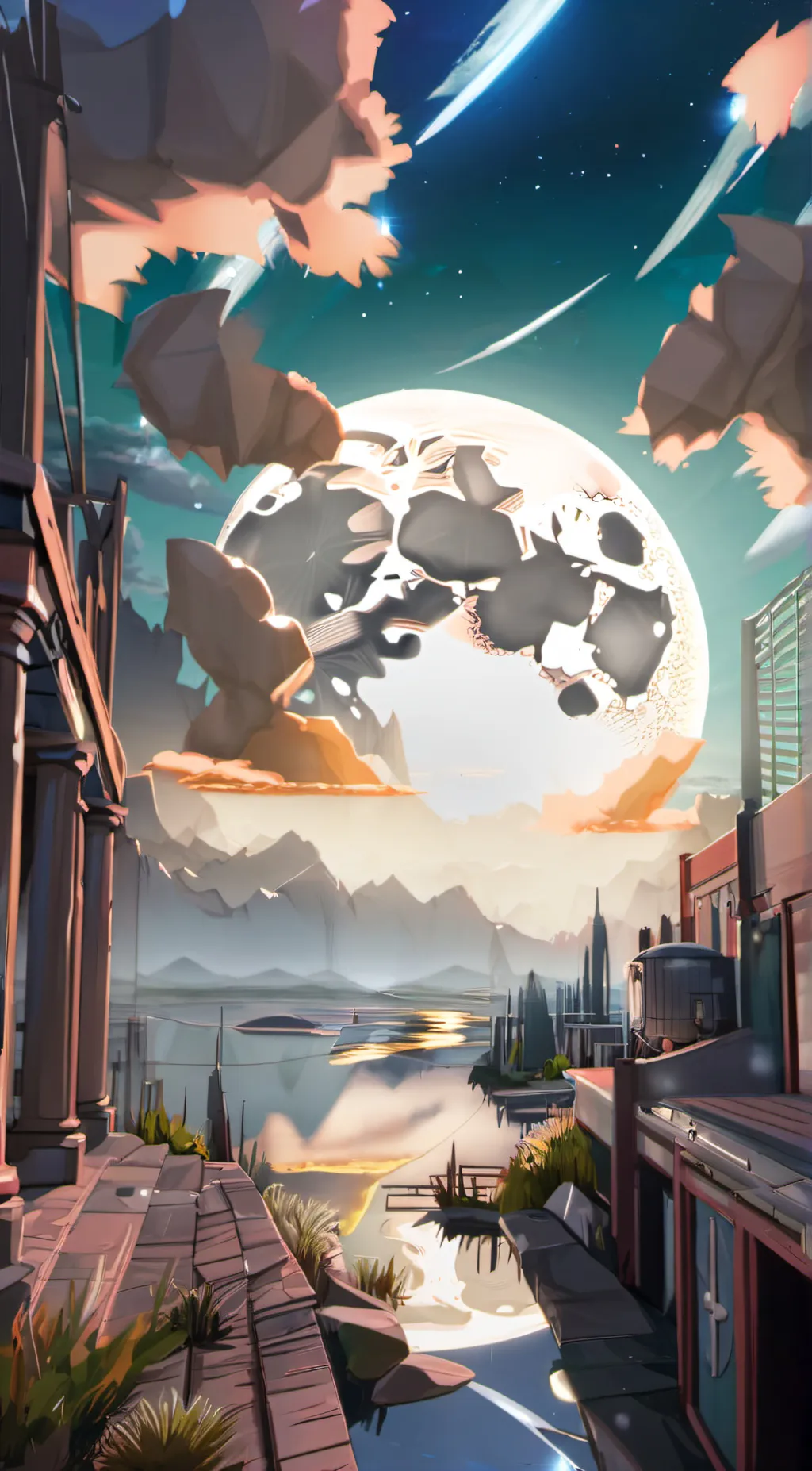 Talkie AI - Chat with night sky