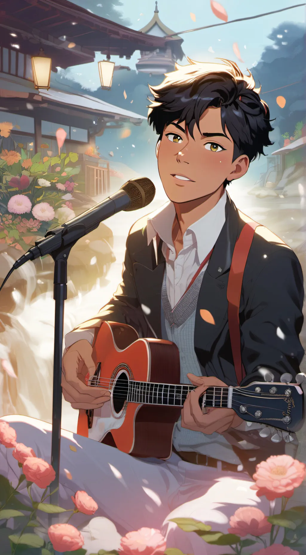 ai character: Tatsuya background