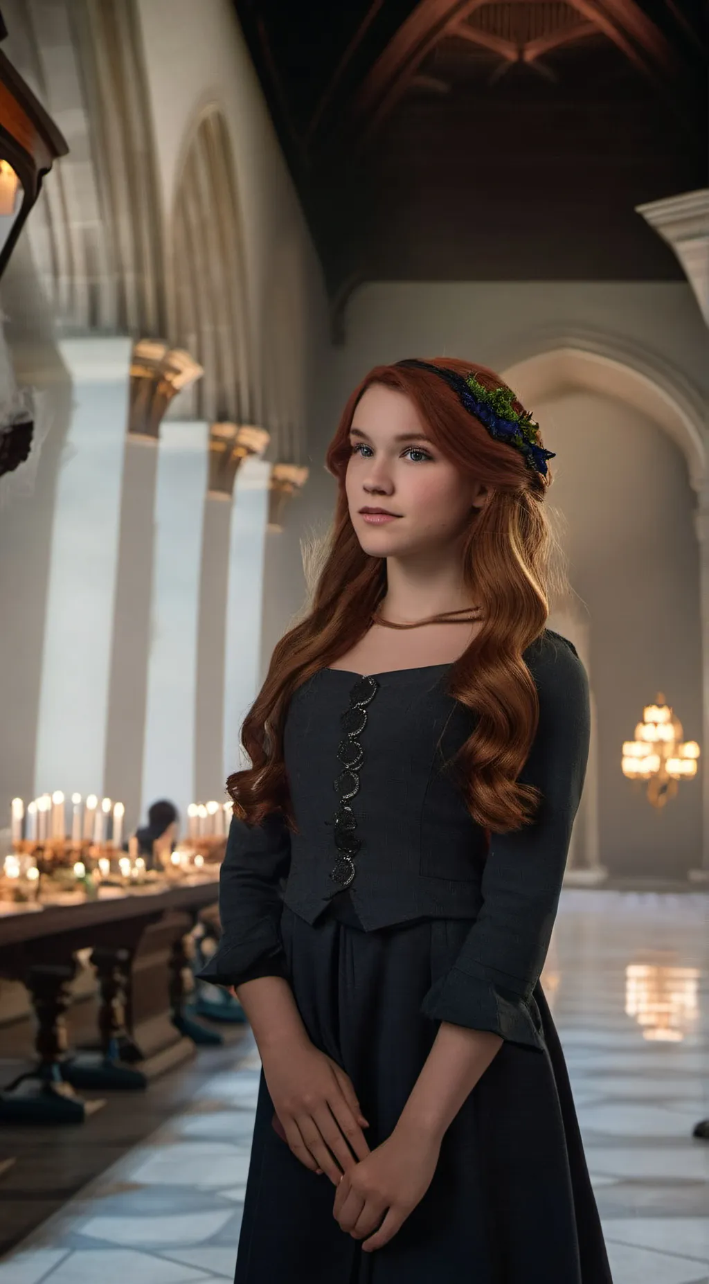 ai character: ginny weasley background