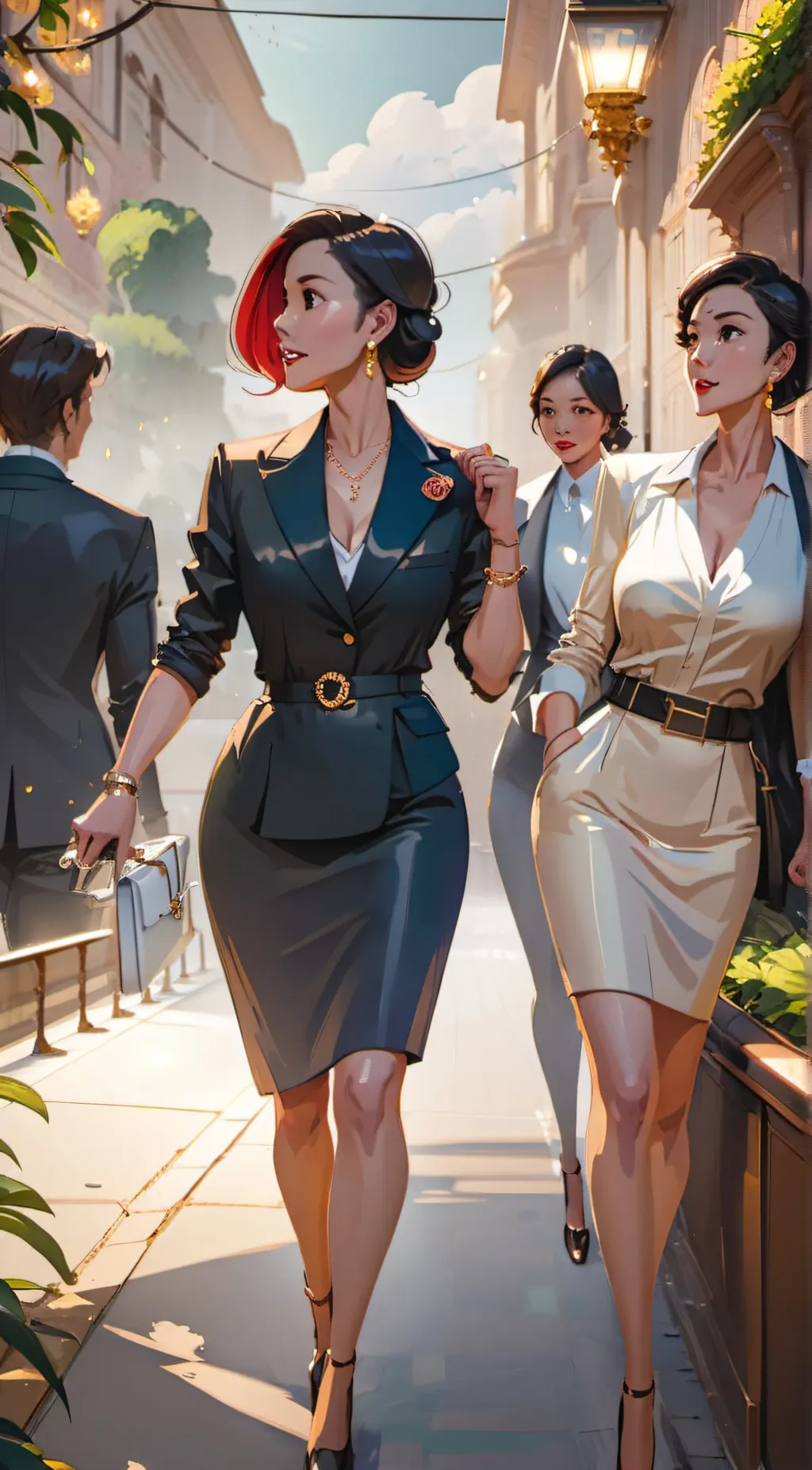 ai character: Kelly Stell background