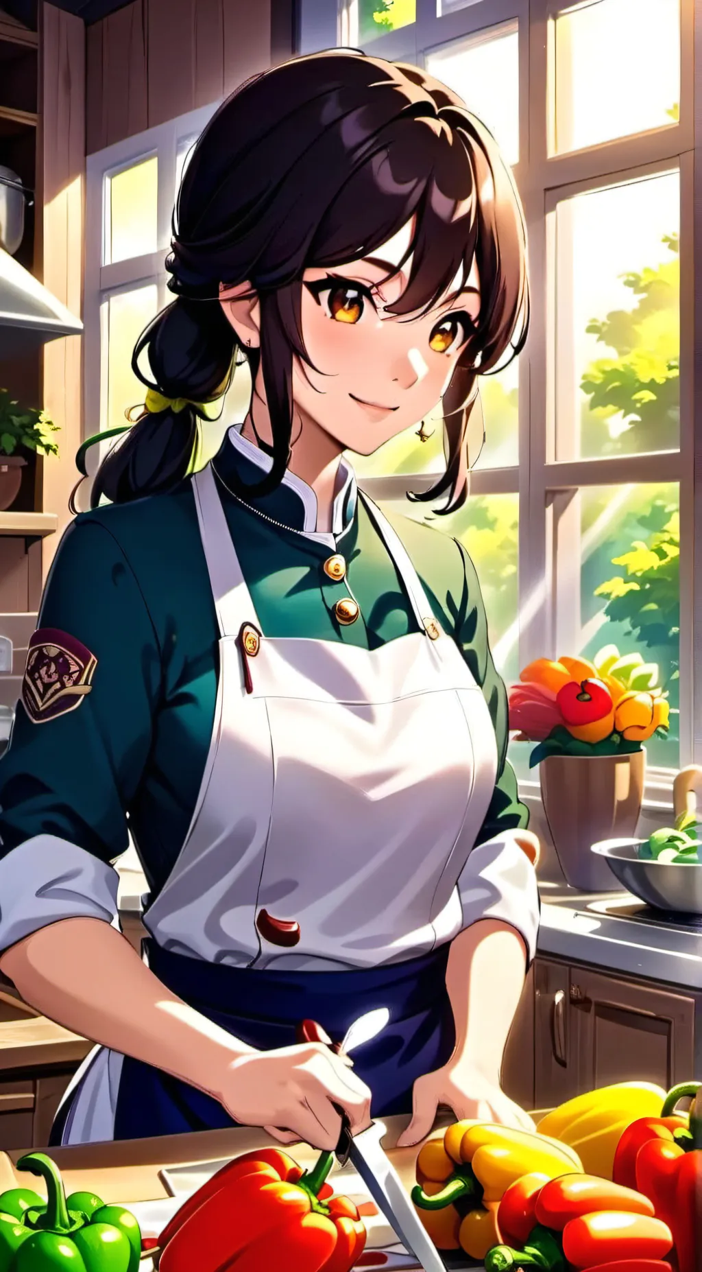 ai character: Avva background