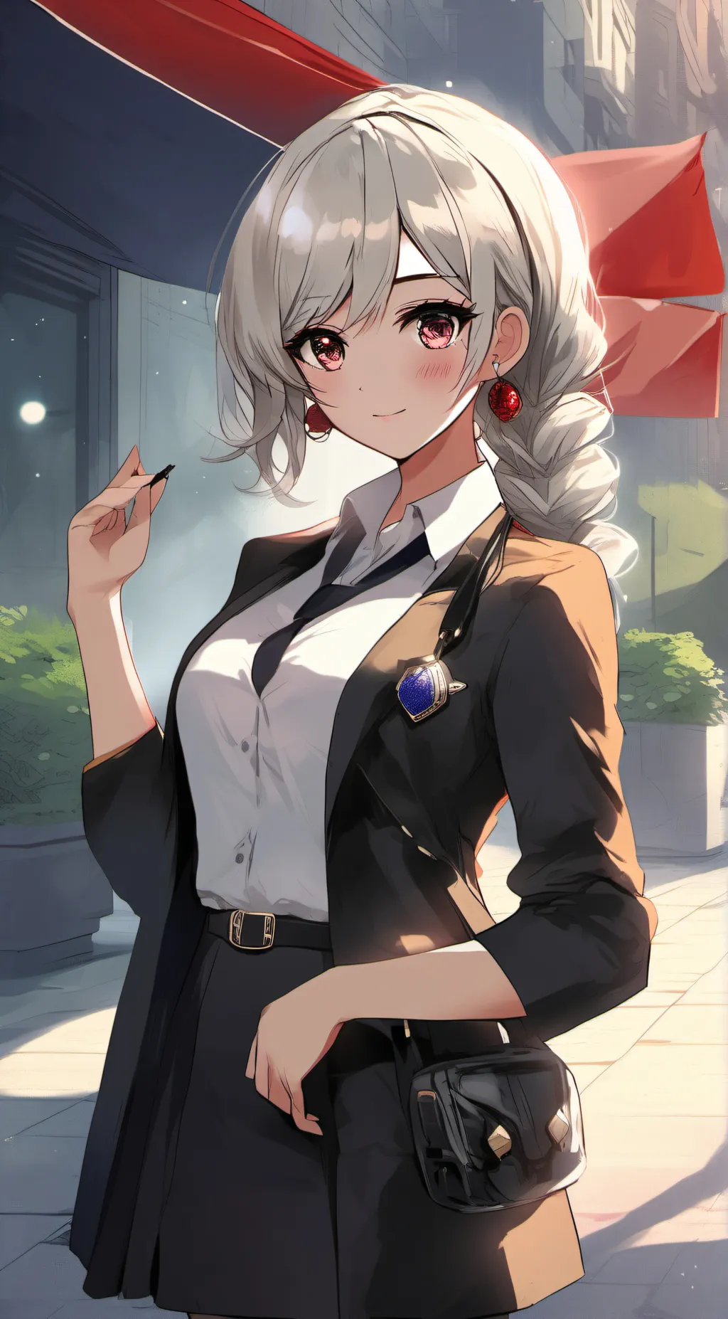 ai character: Agent Nia background