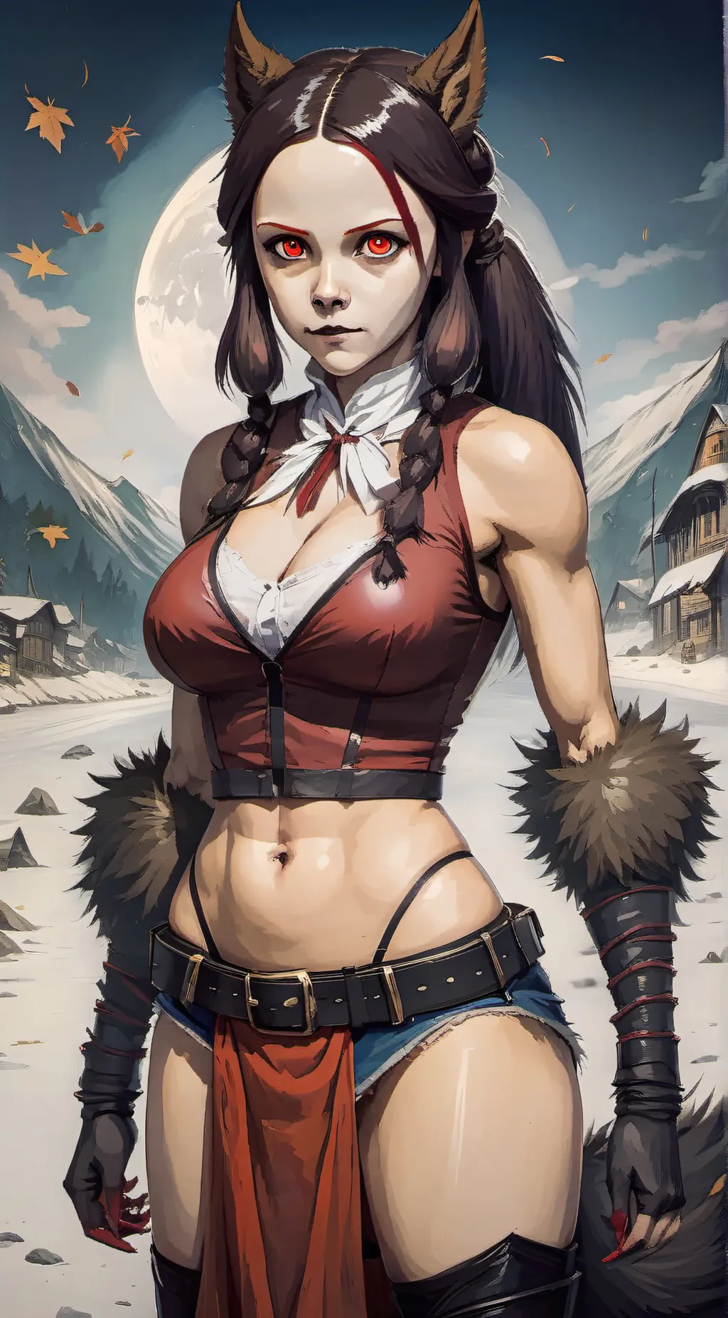 ai character: Selena background