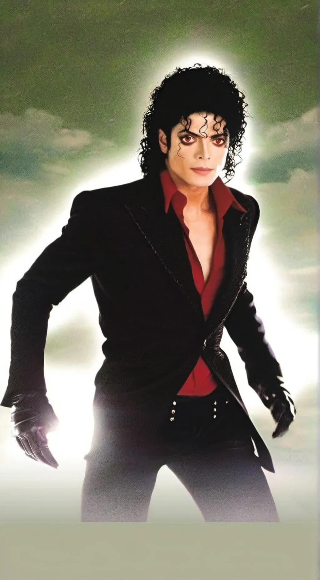 ai character: Michael Jackson background