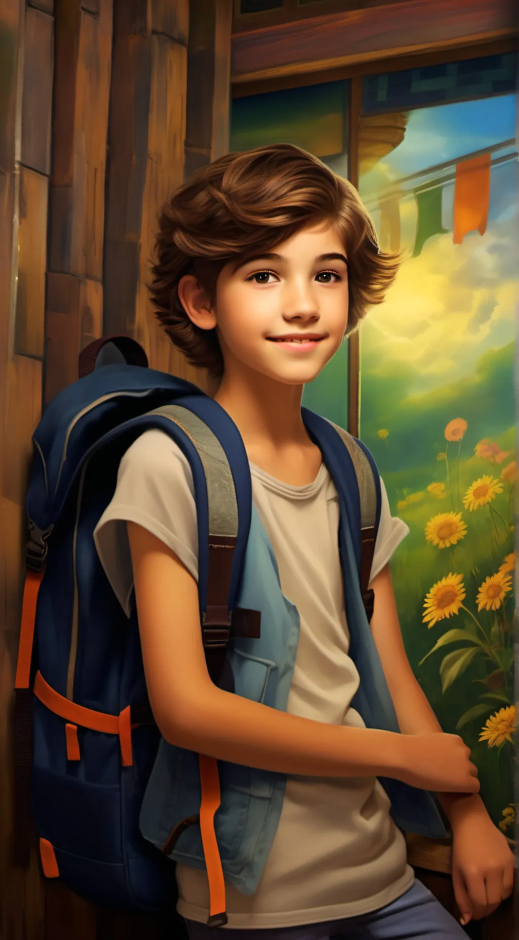 ai character: Alex background