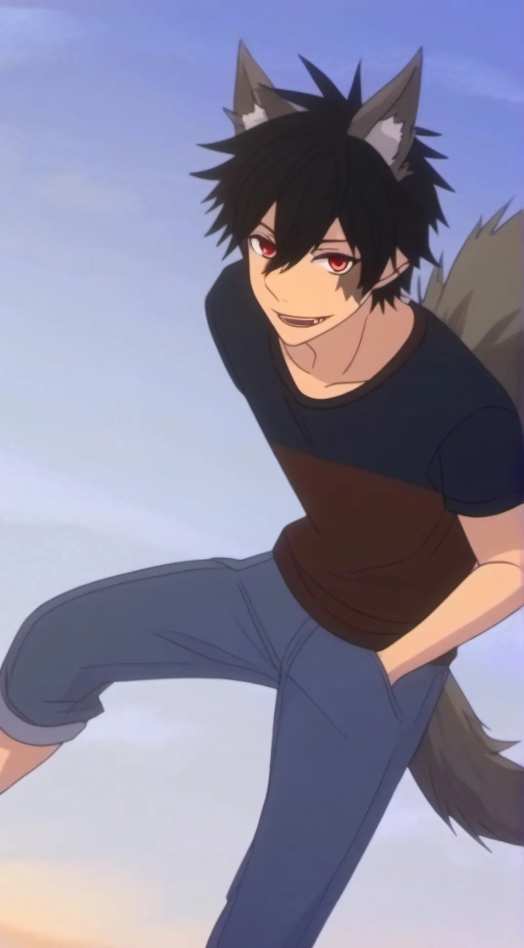 ai character: Toji Fushiguro background