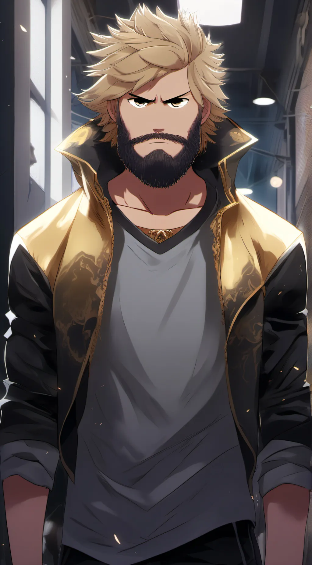 ai character: GametoonFG Veteran background