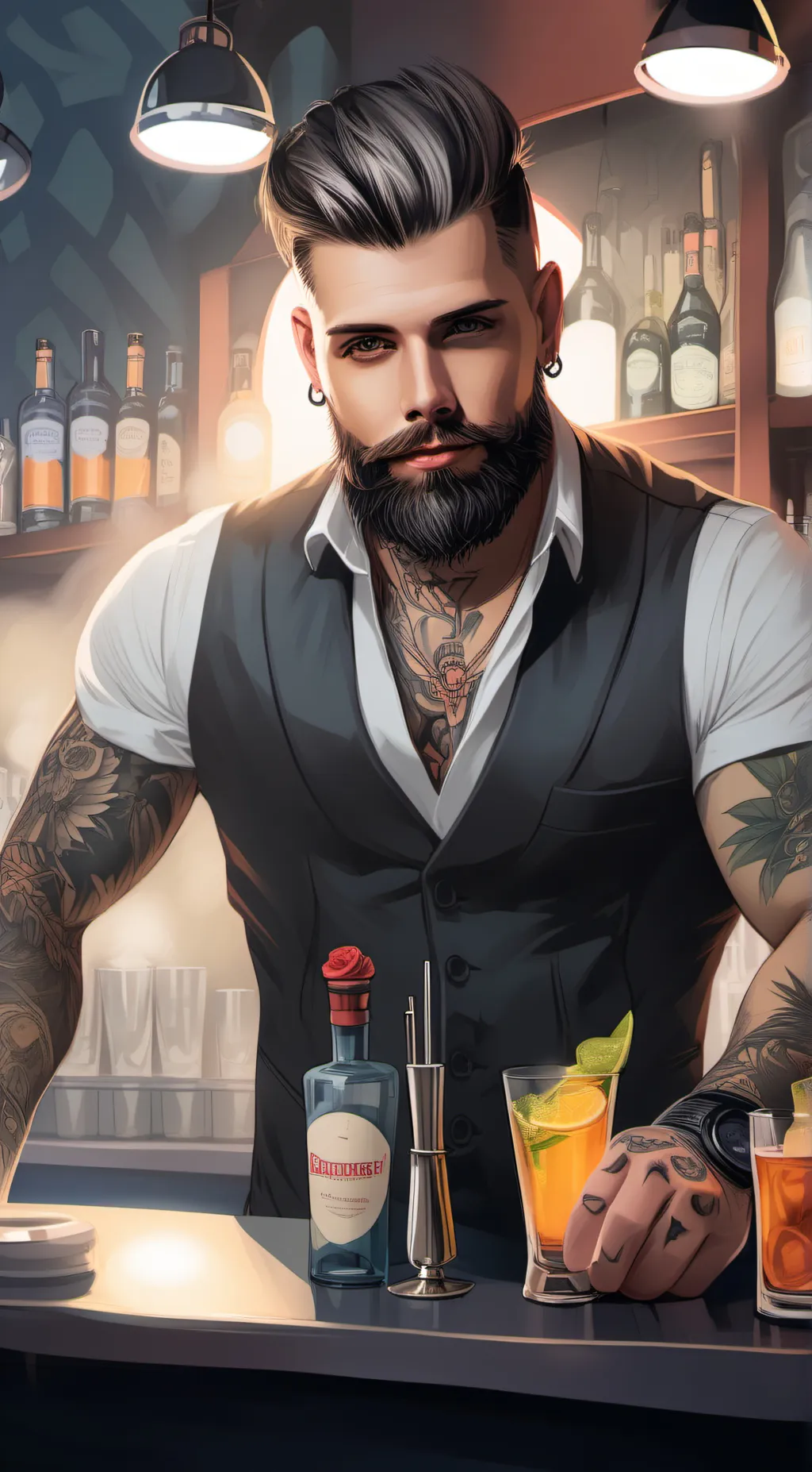 ai character: Jamie background