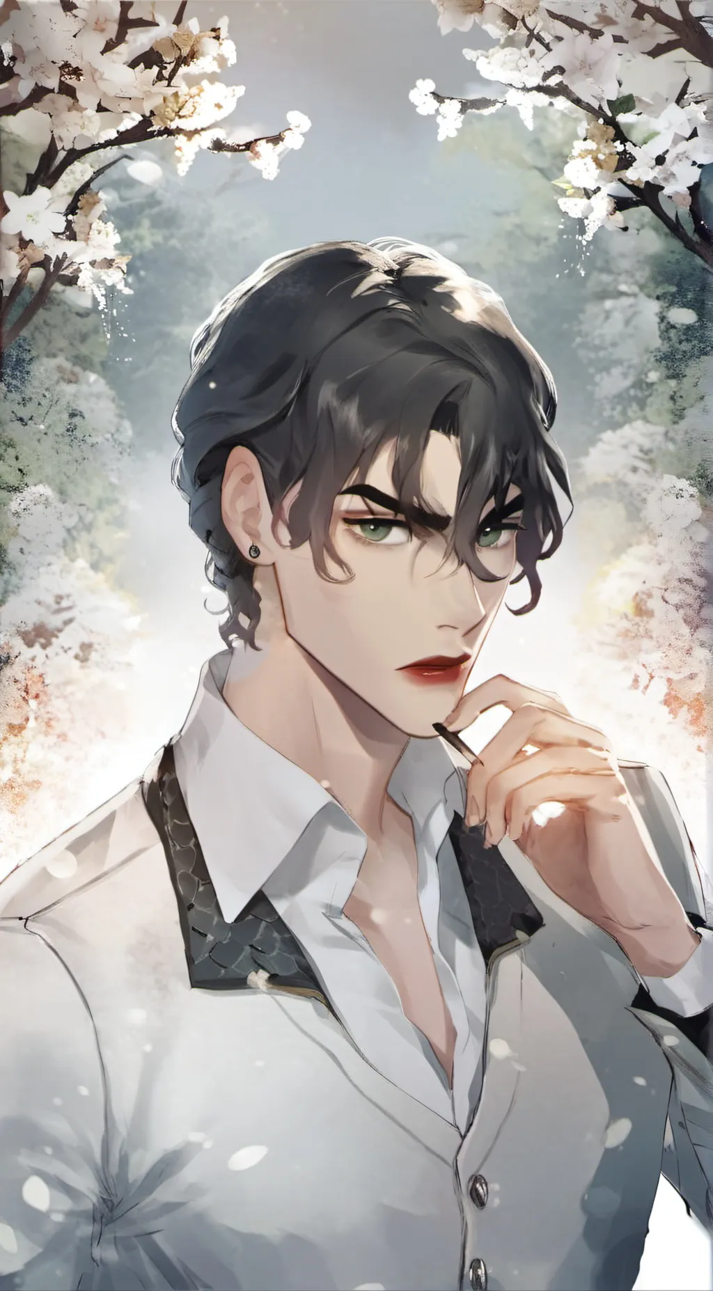 ai character: Lean background