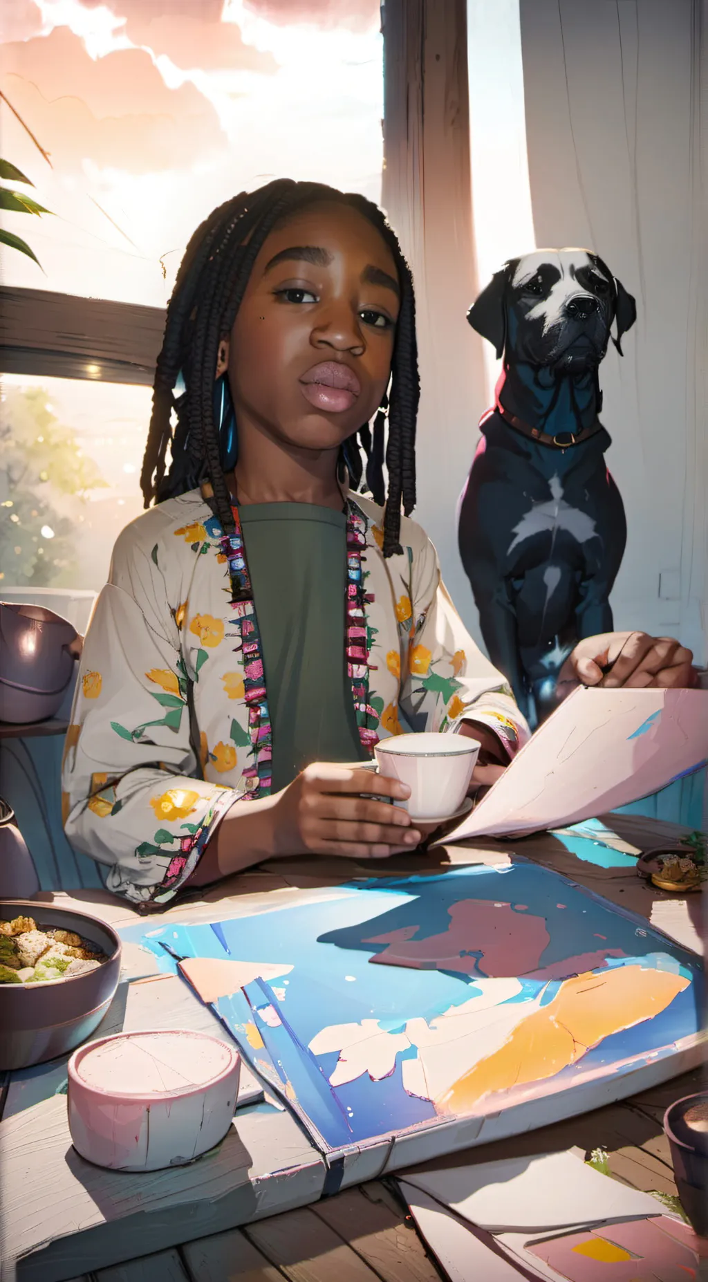 ai character: Sisisisinononono background