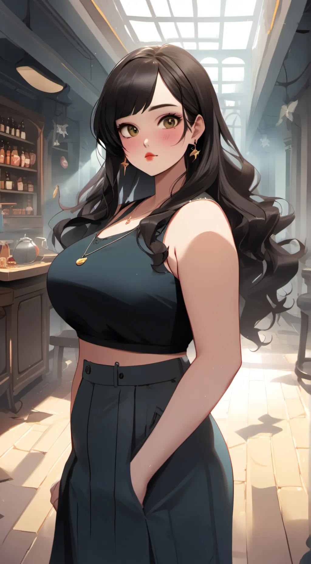 ai character: poppy background