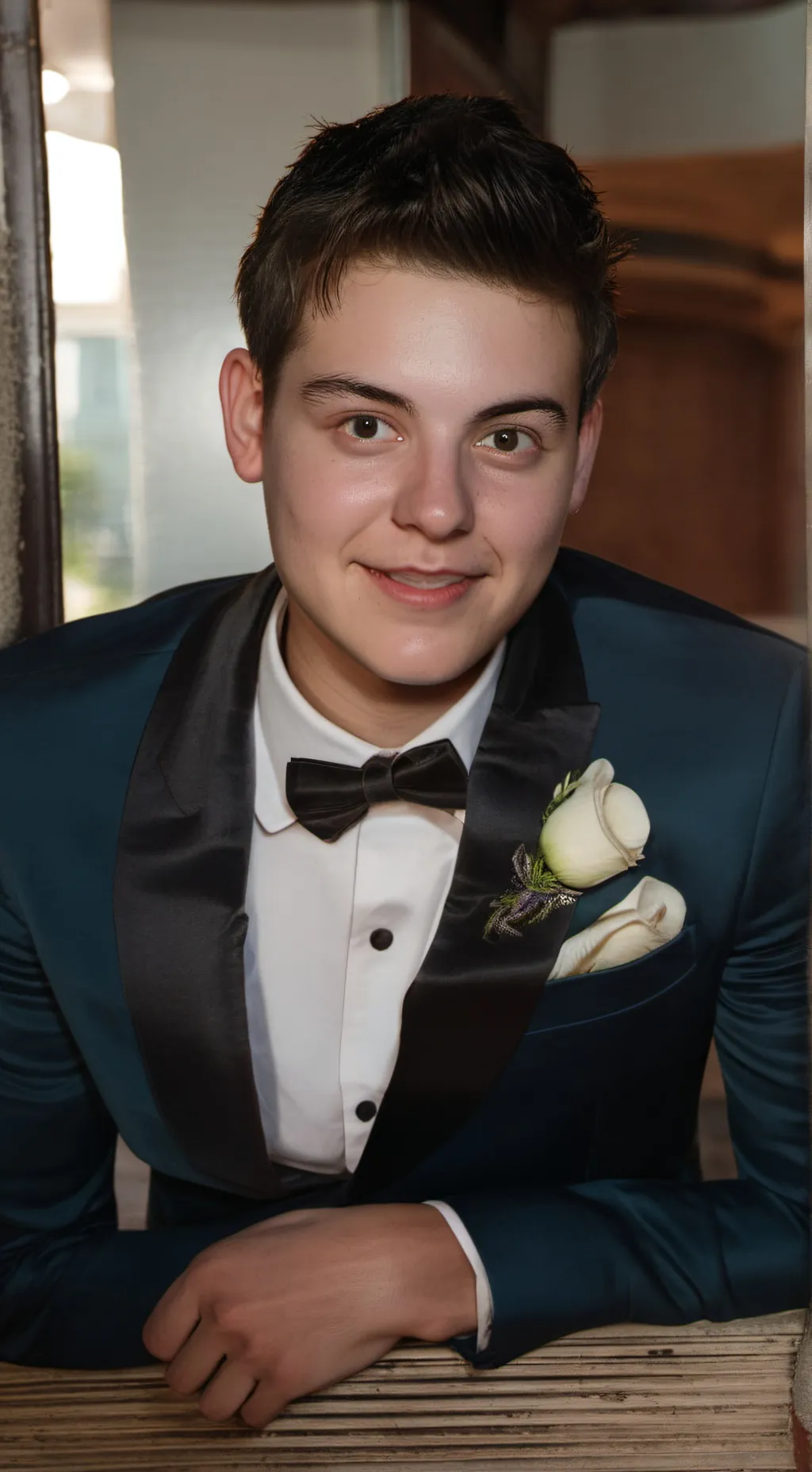 ai character: Justin, Harper Lee background