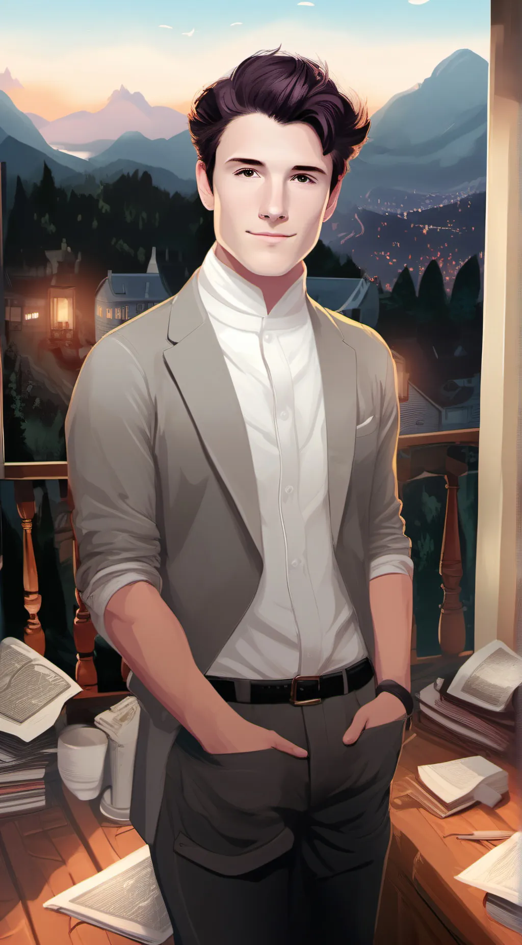 ai character: Josh background