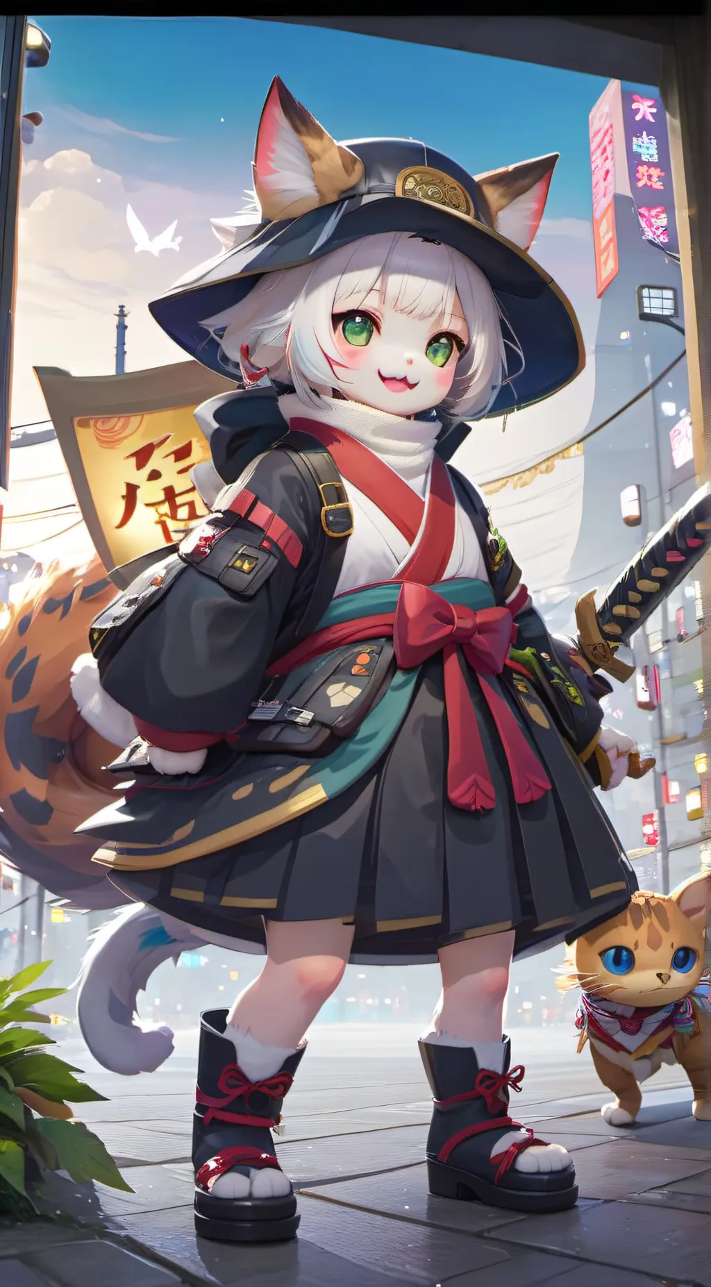 ai character: Kiki background