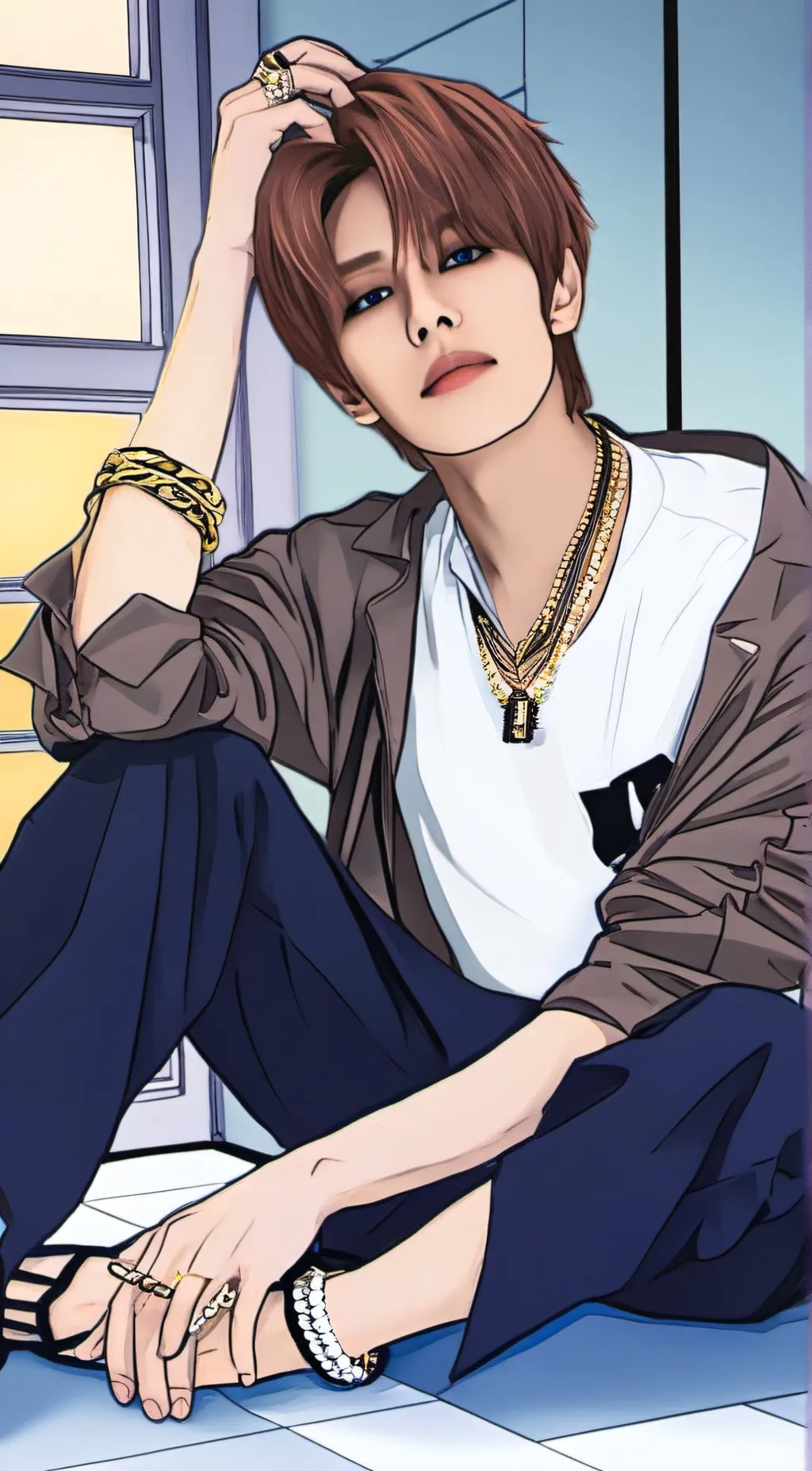 ai character: Lucas background