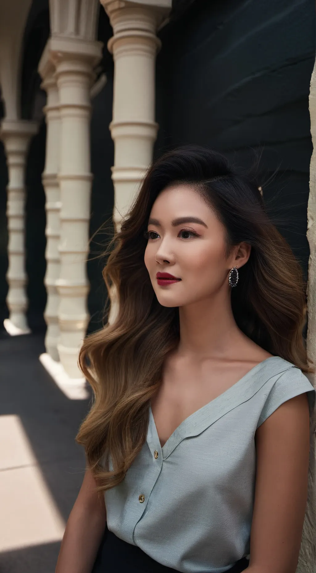 ai character: Sarah background