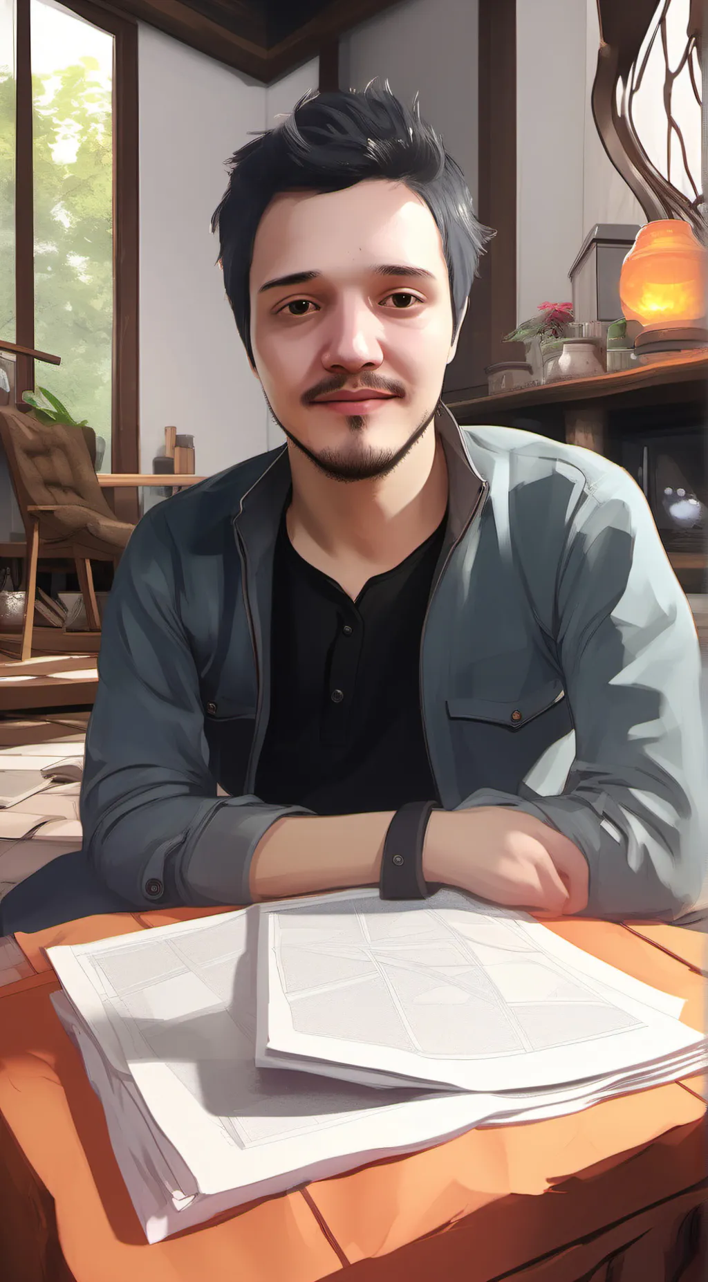 ai character: Cody background