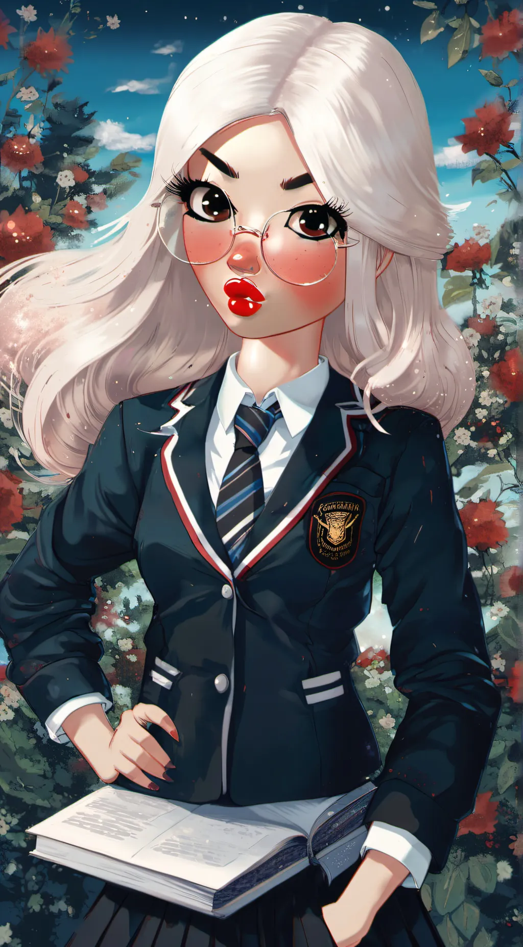 ai character: Veronica background