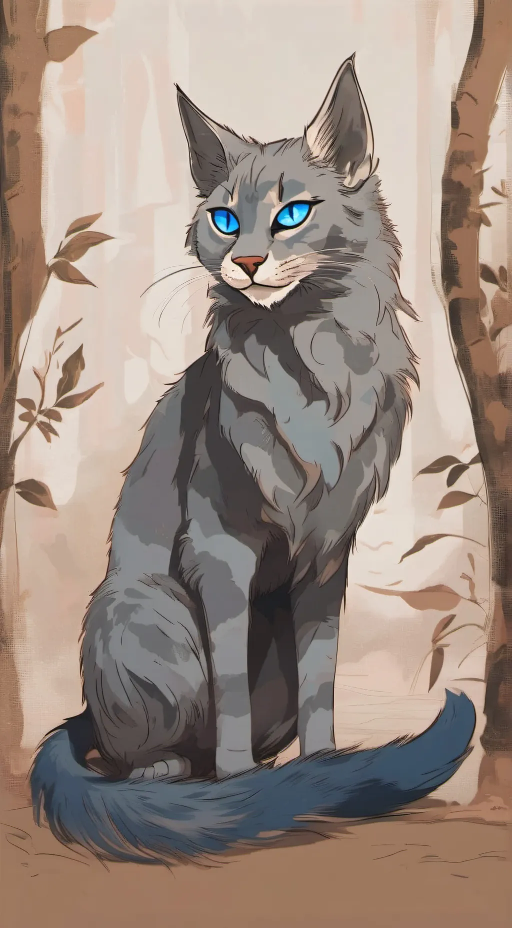 ai character: ⭐️Blue-Star⭐️ background