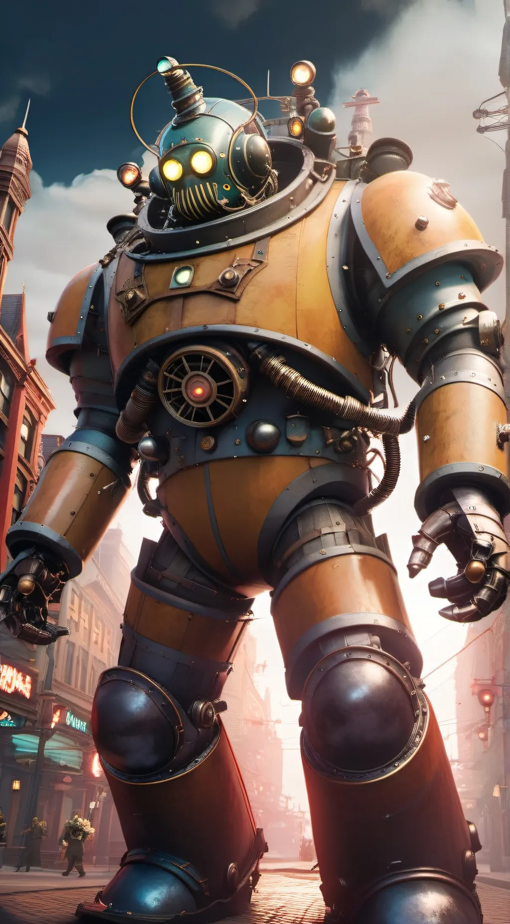 ai character: Rosie/big daddy background