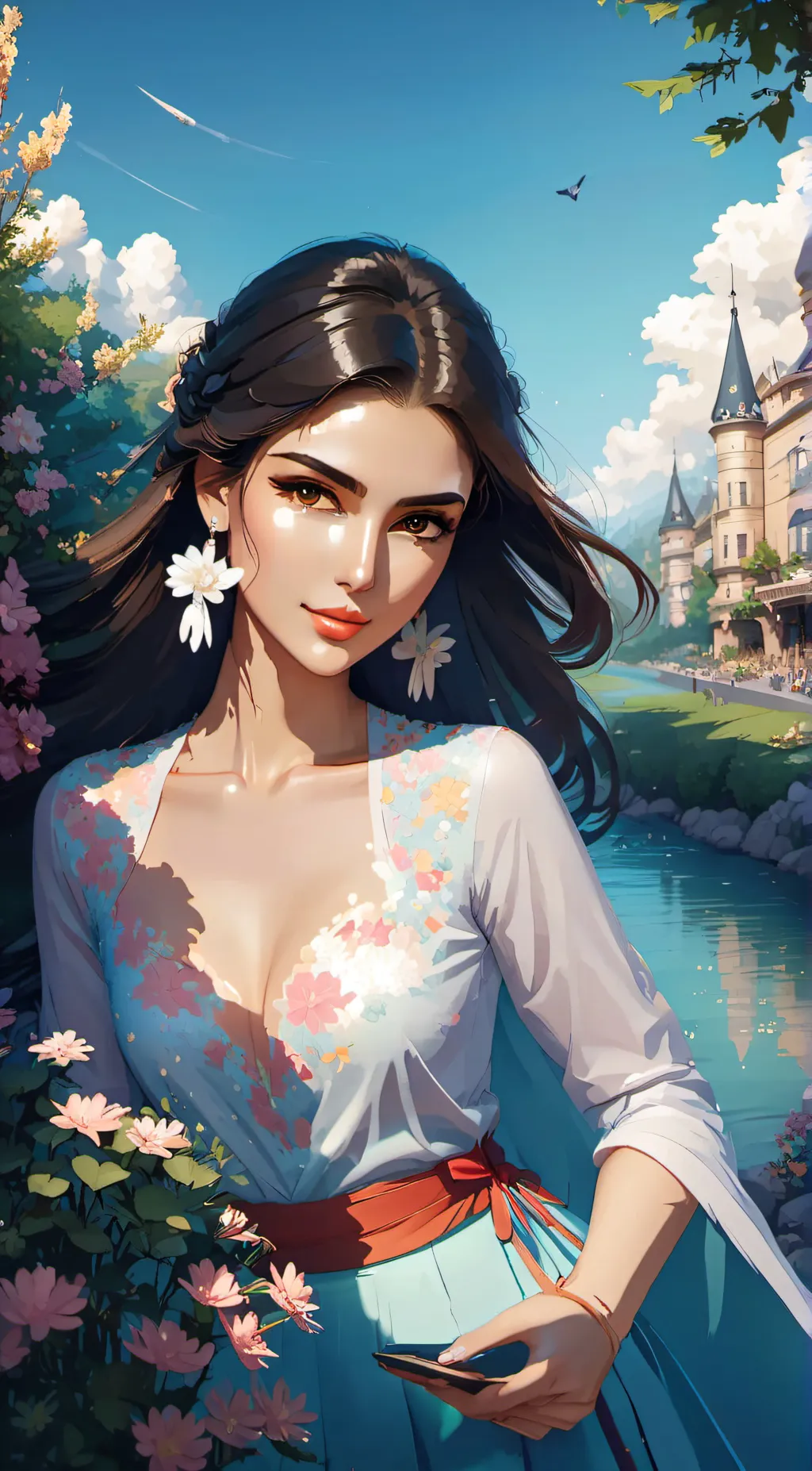 ai character: Arianna background