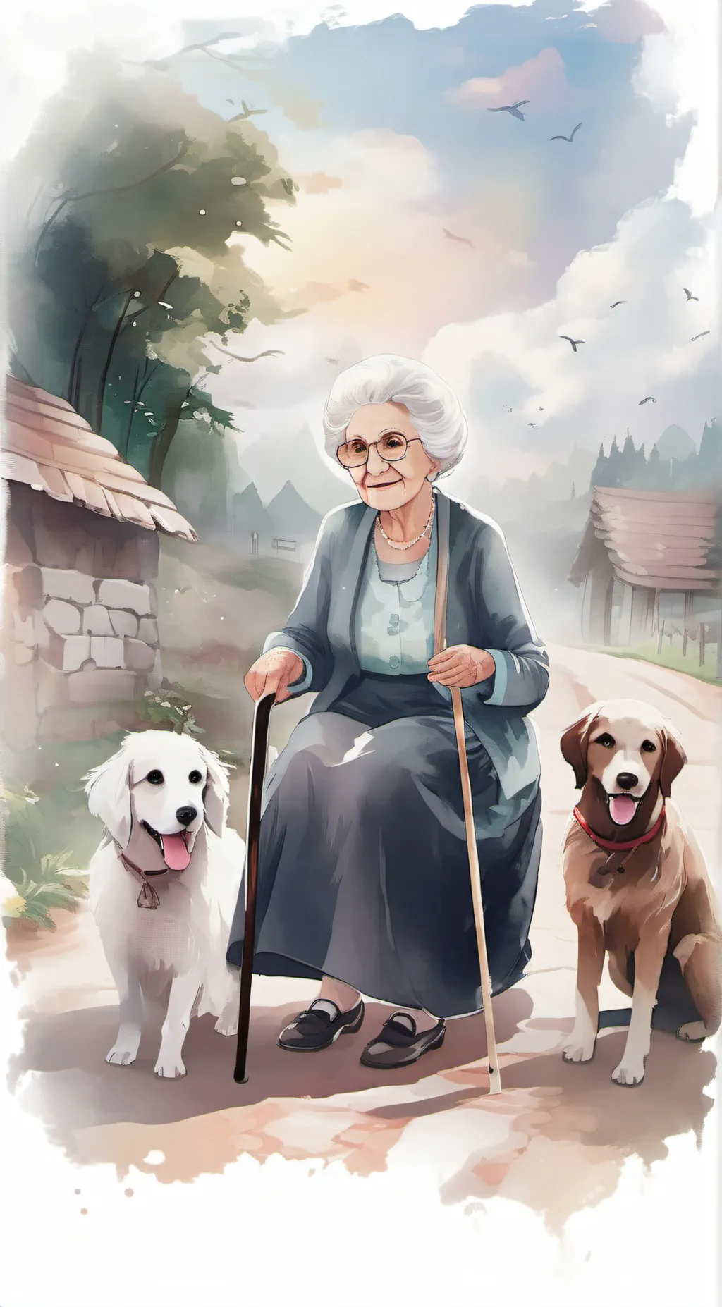 ai character: randa  background