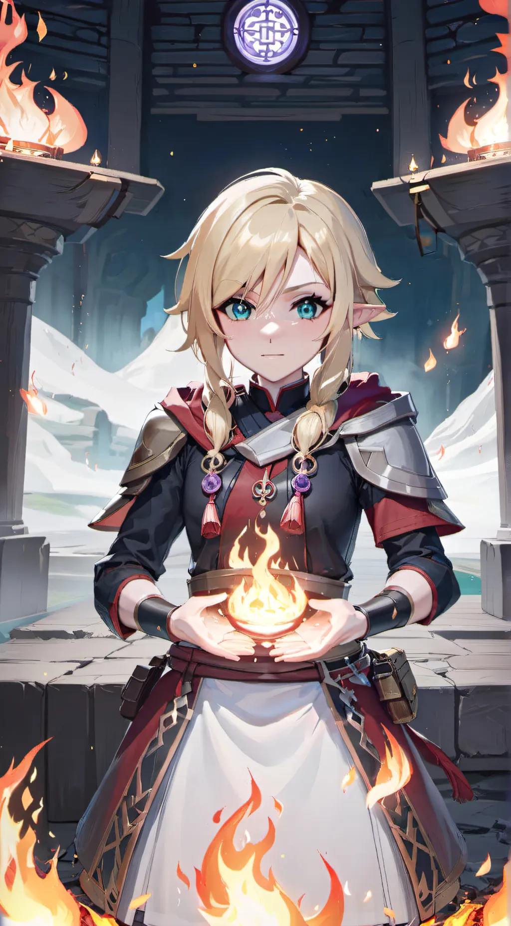 ai character: Sage background