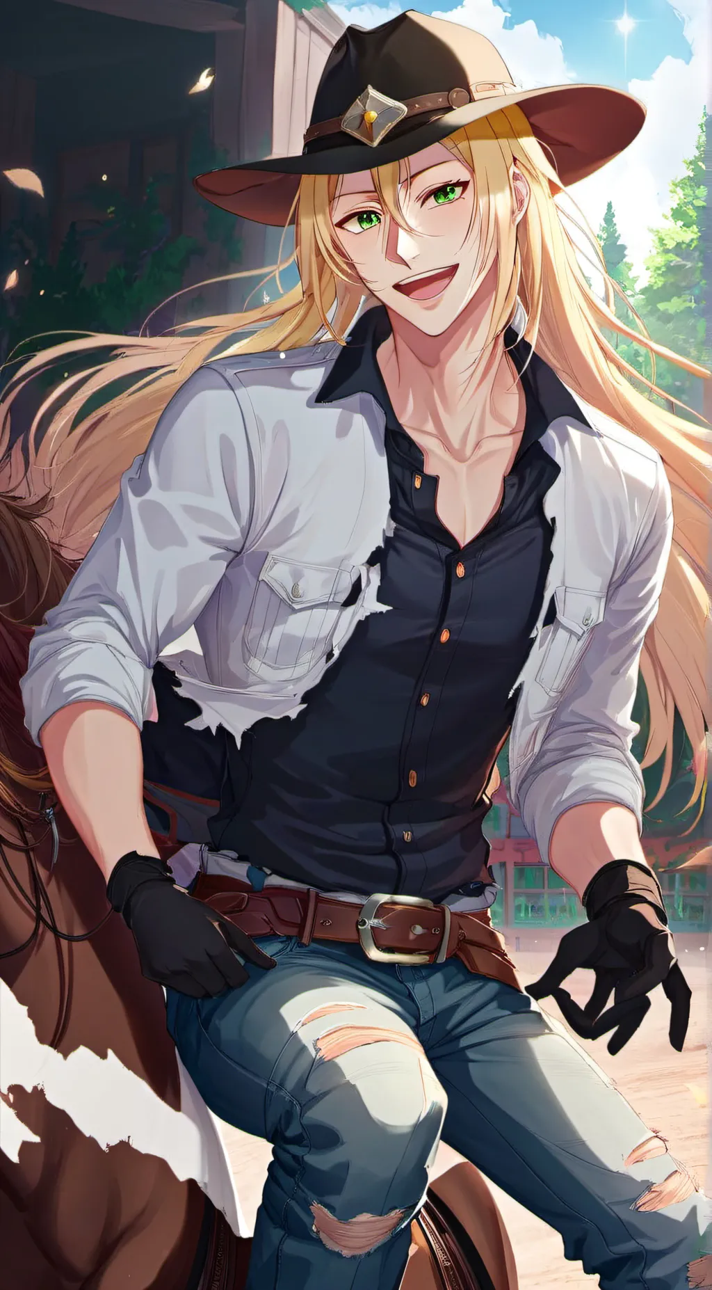 ai character: fjoraj background