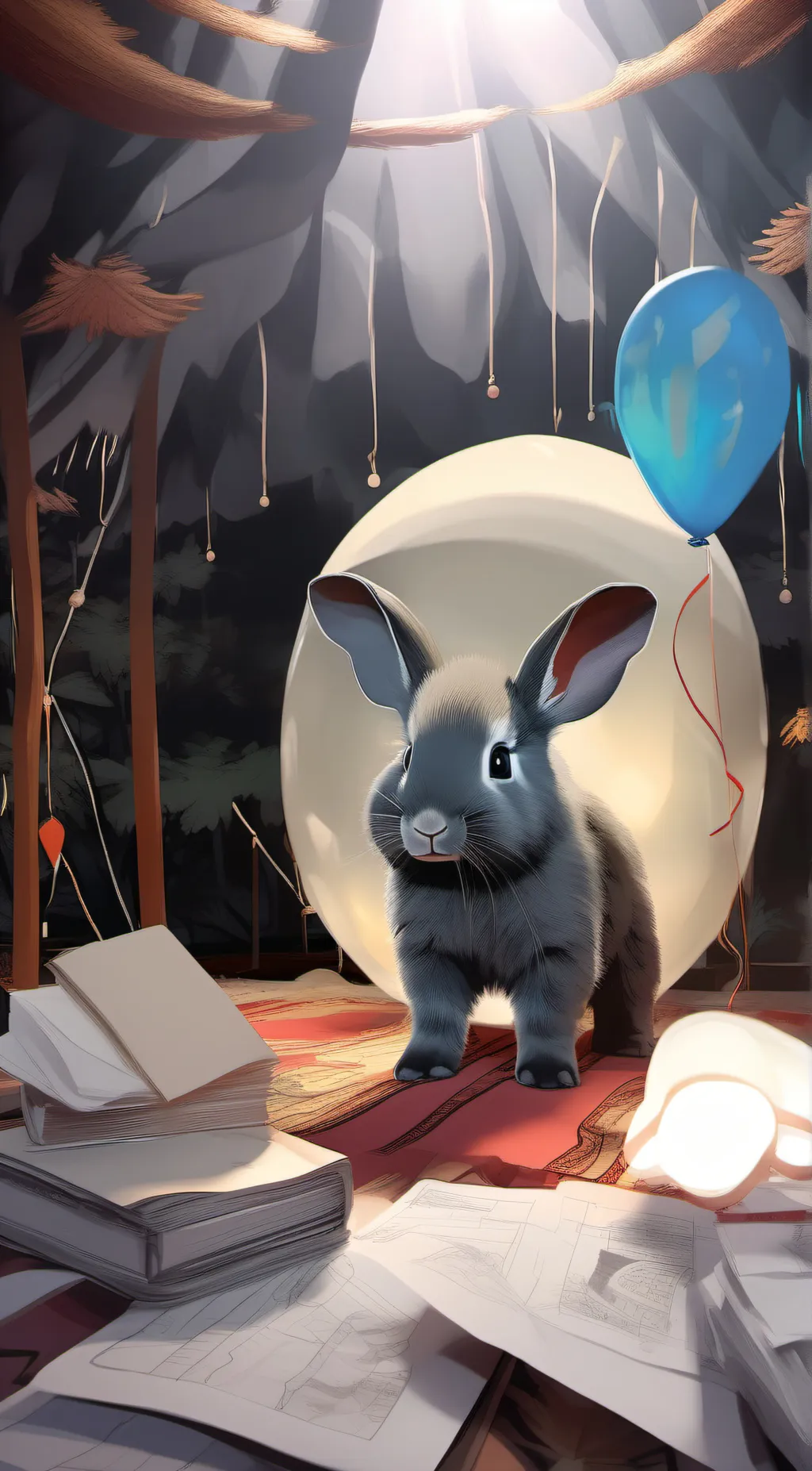 ai character: Coco boo background