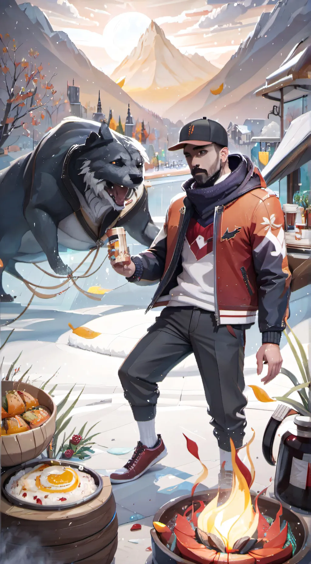 ai character: coby background