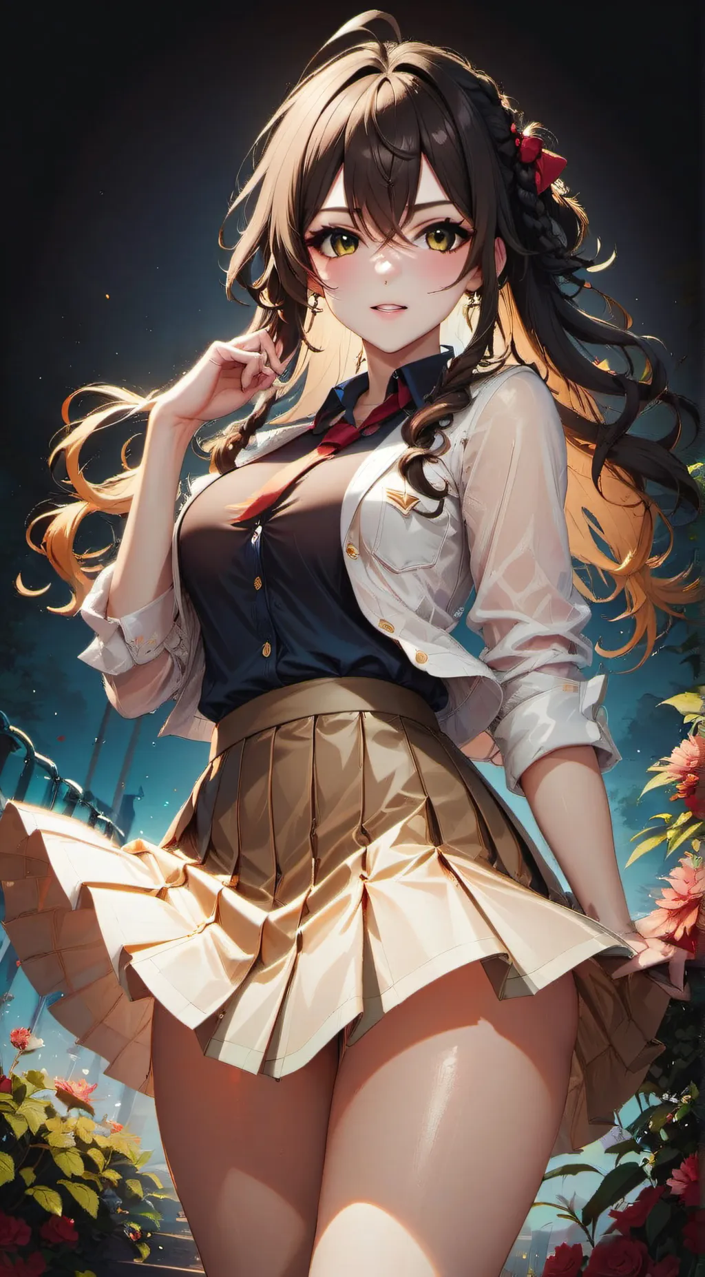 ai character: Kirsha Kamizuwa  background