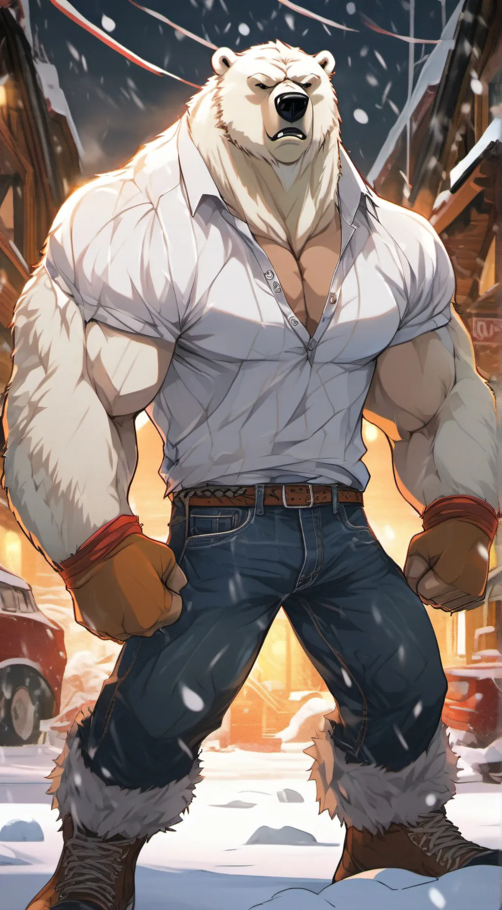 ai character: Paul Polarman background