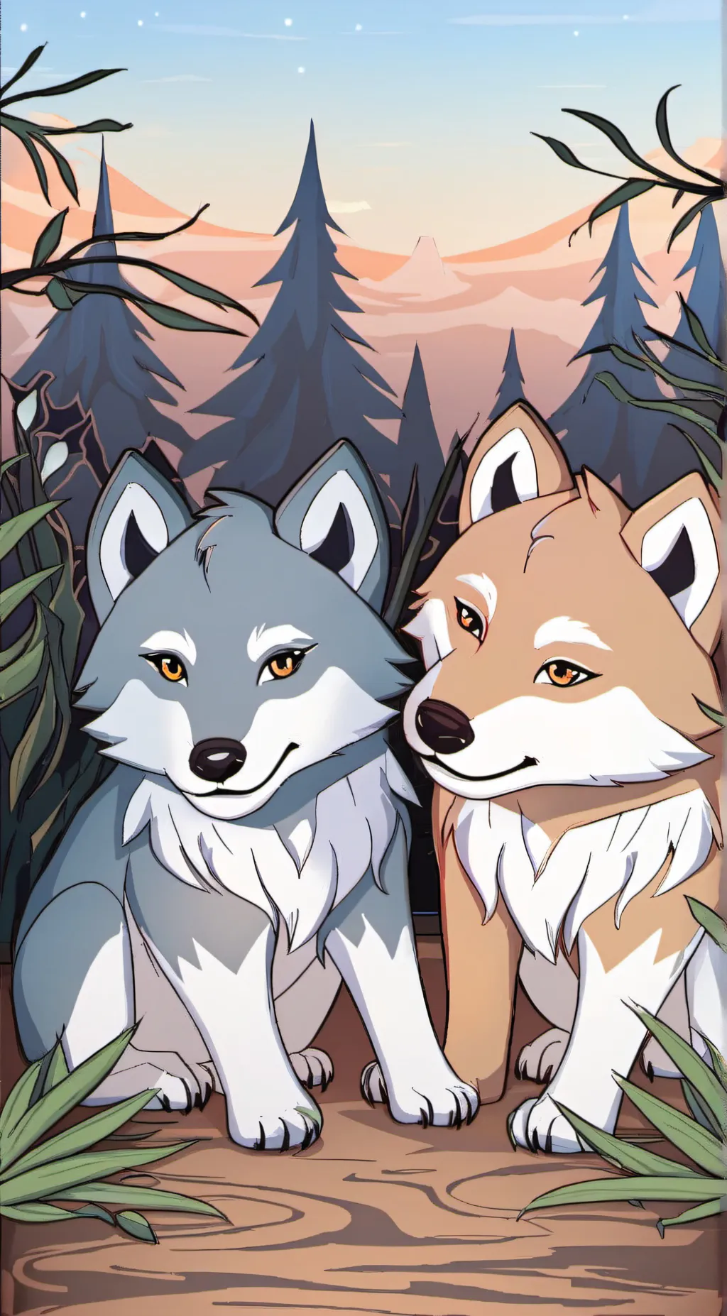 ai character: Aria background