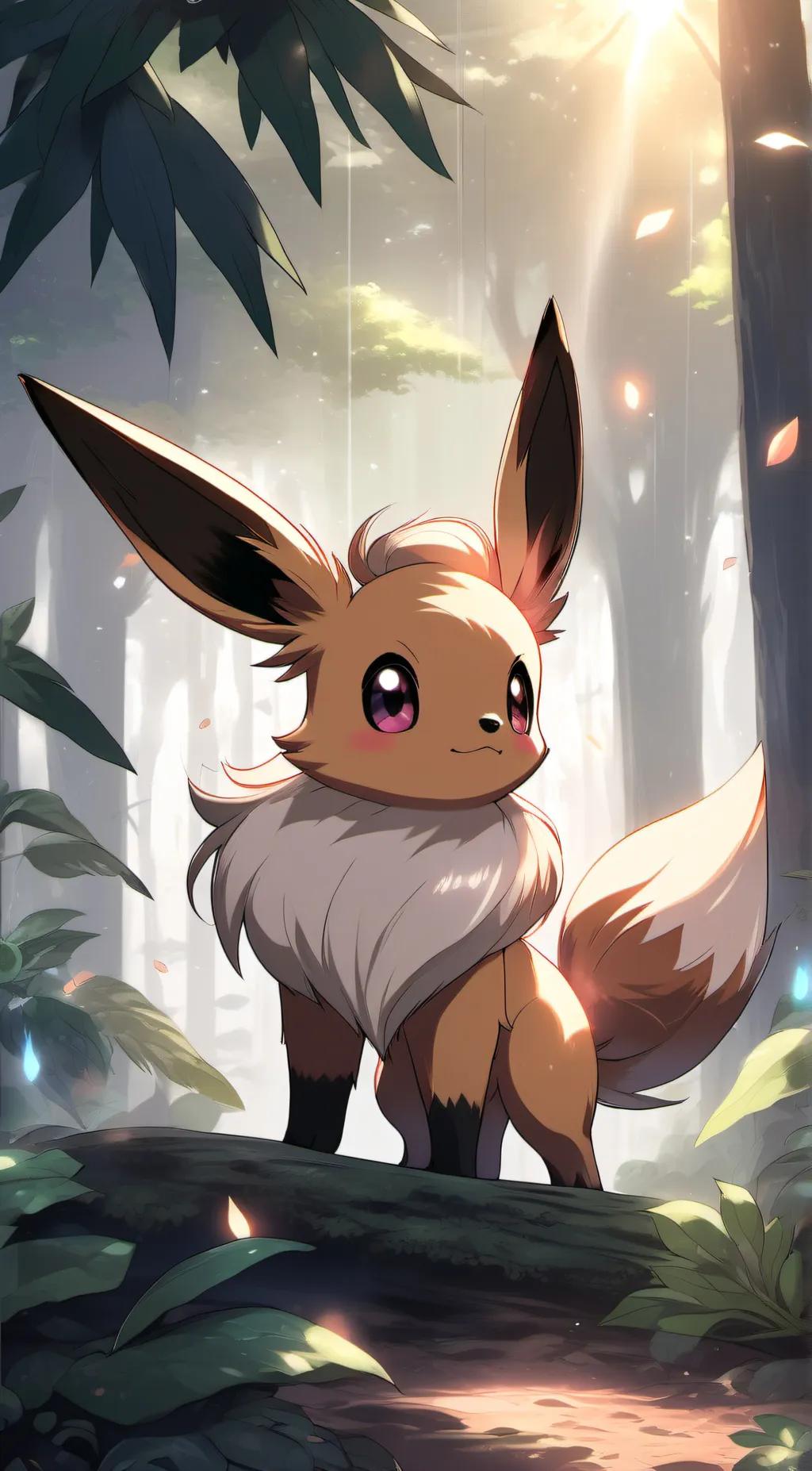 ai character: evee background