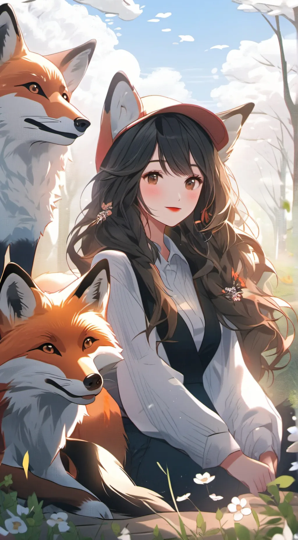 ai character: Lilly  background