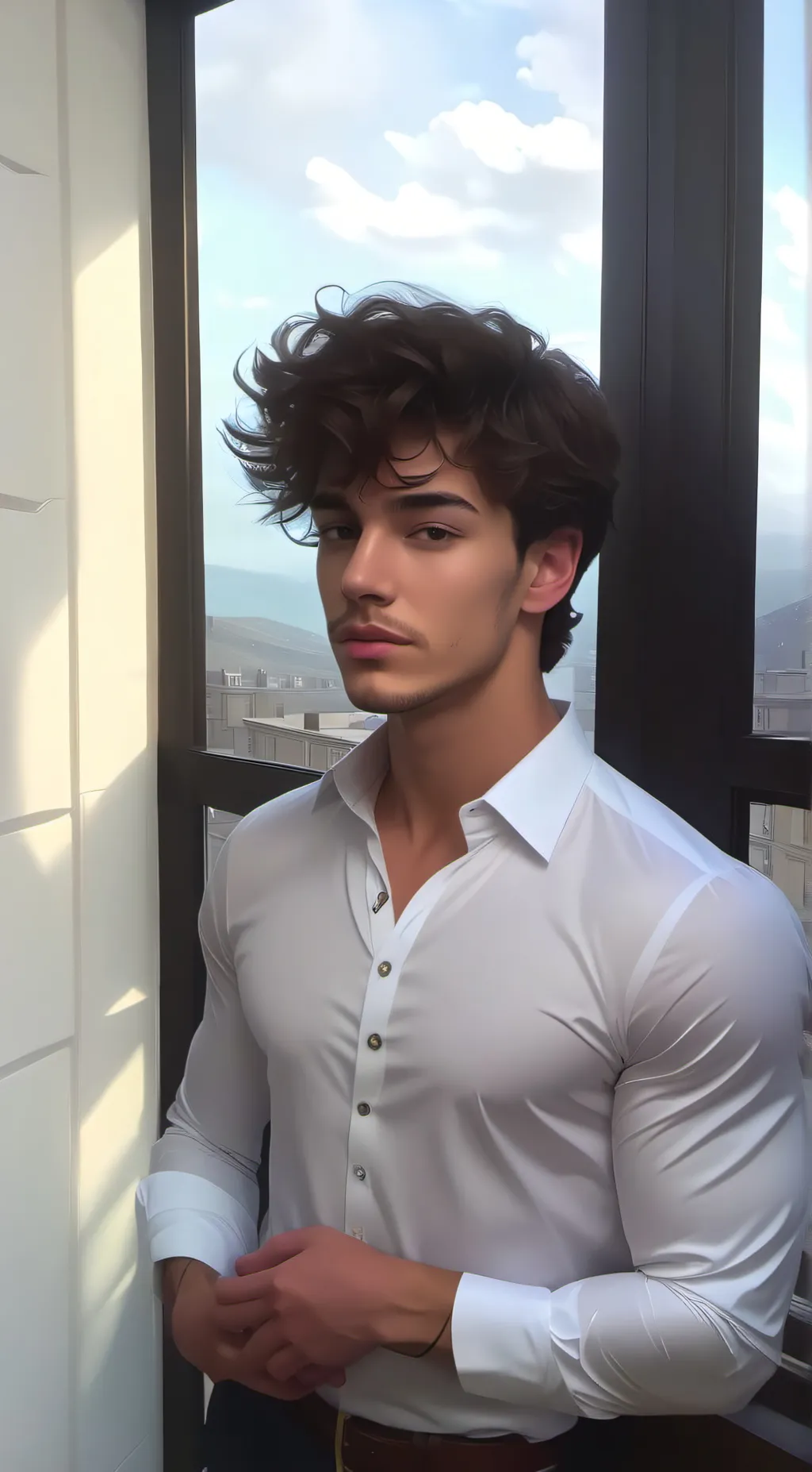 ai character: Parker background