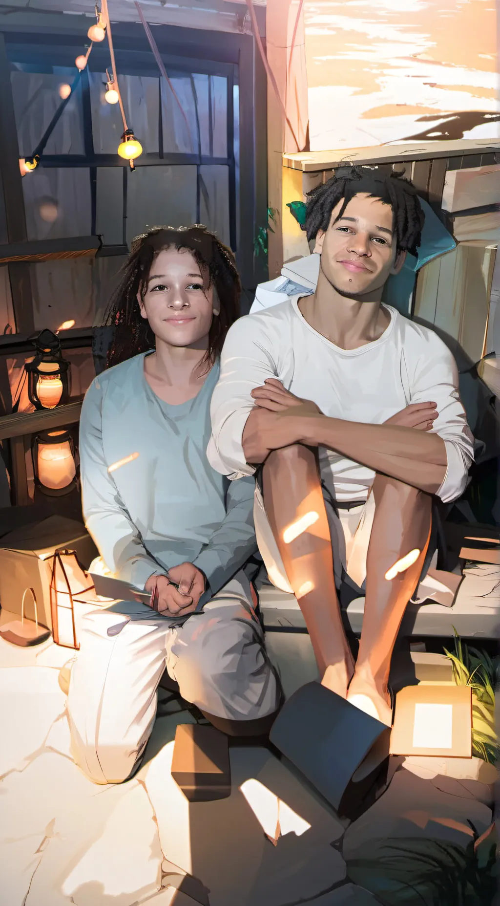 Talkie AI - Chat with luck and kev