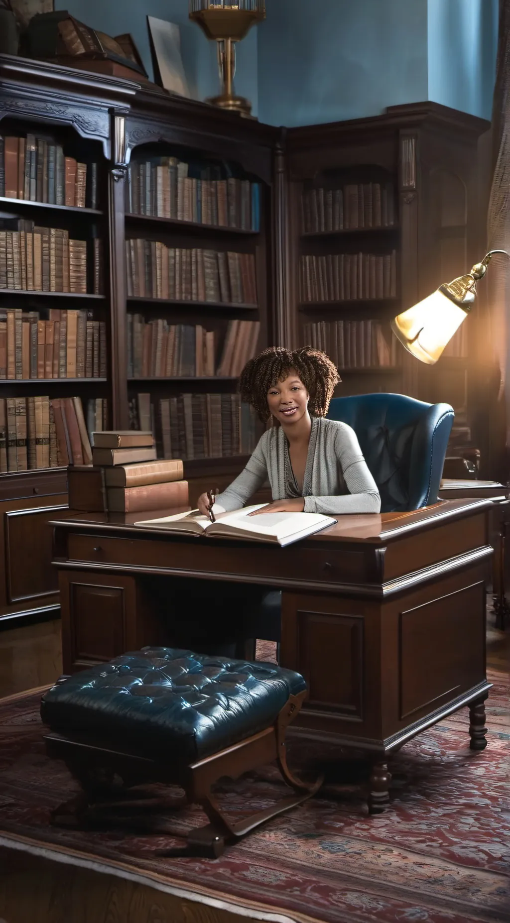 ai character: Hailey cooper background