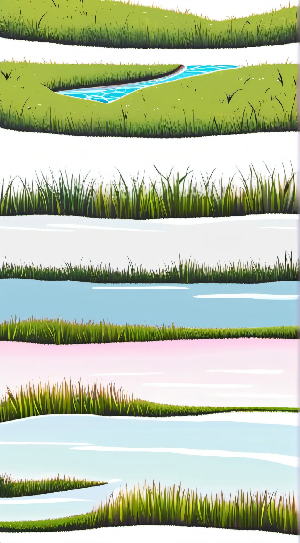 ai character: grass background