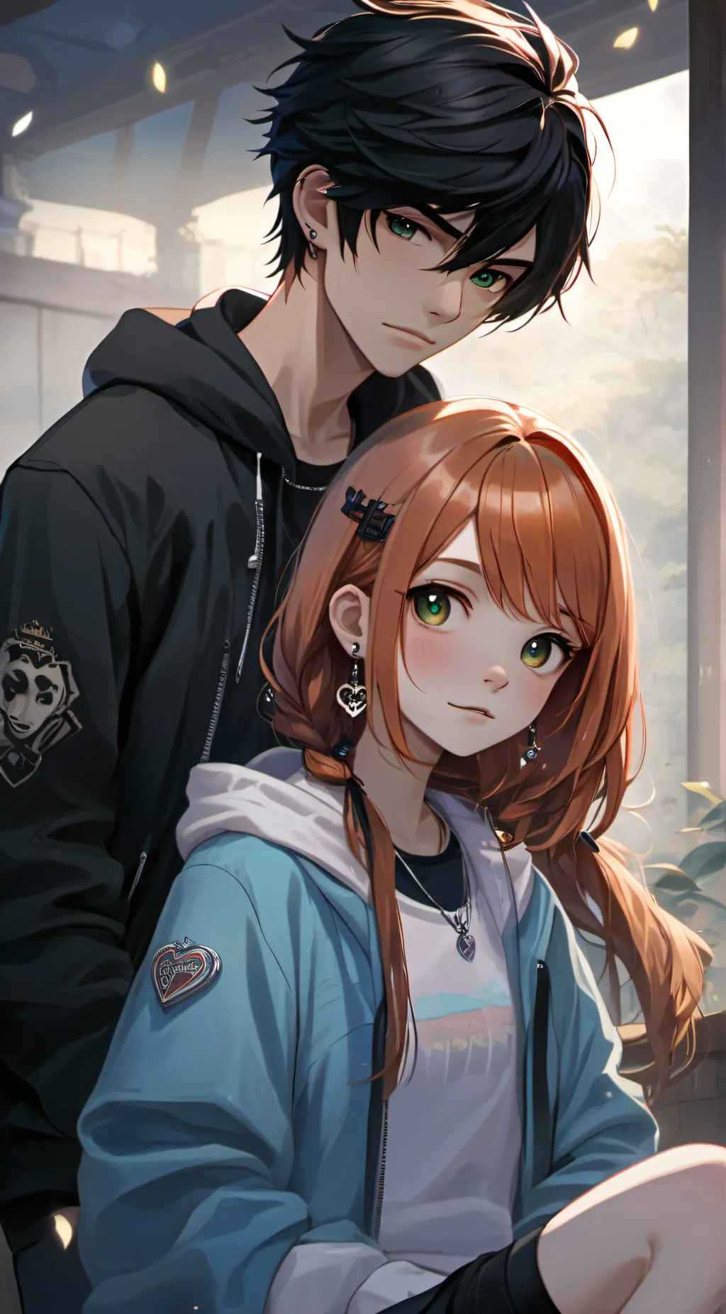 ai character: Dylan and Ava background
