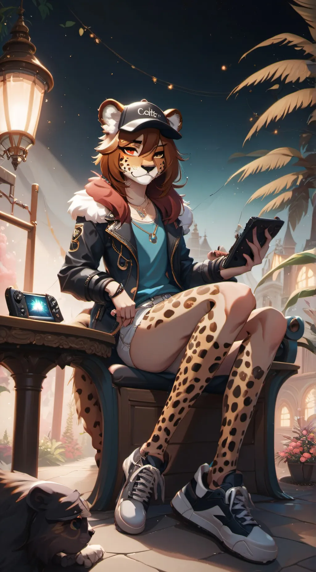 ai character: Spot background