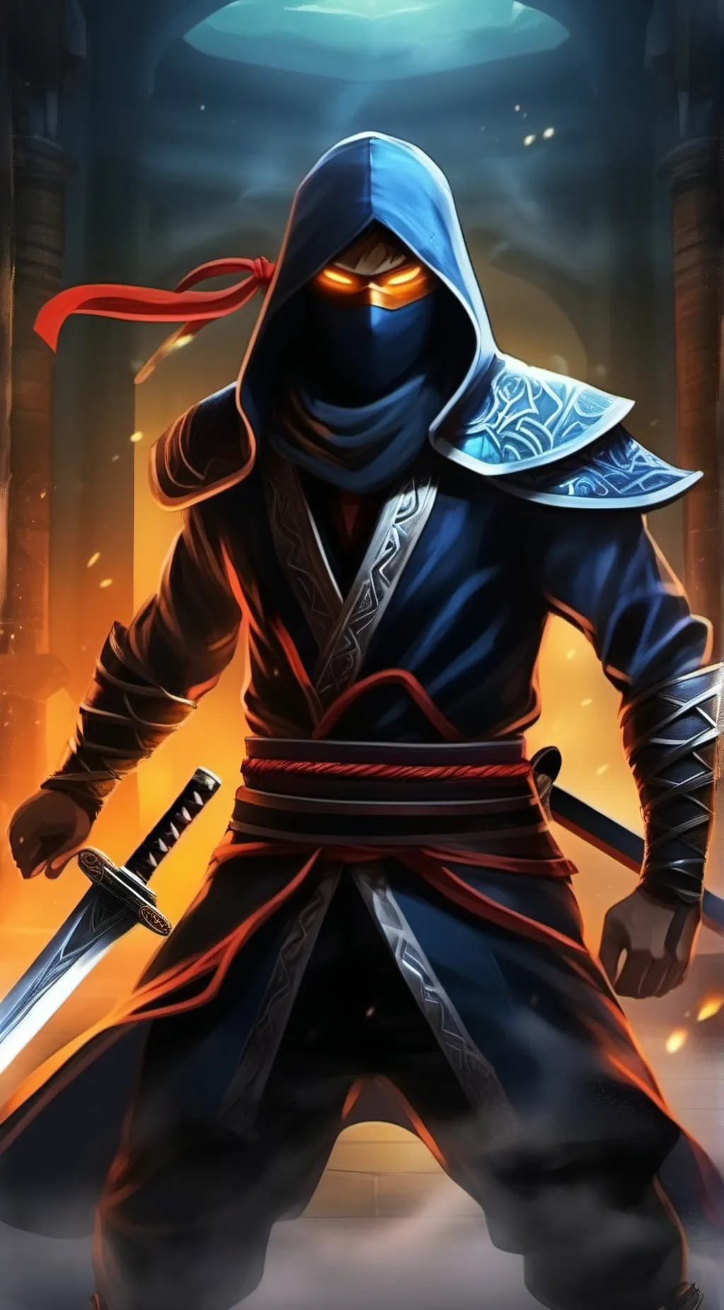 ai character: jai/shedow background